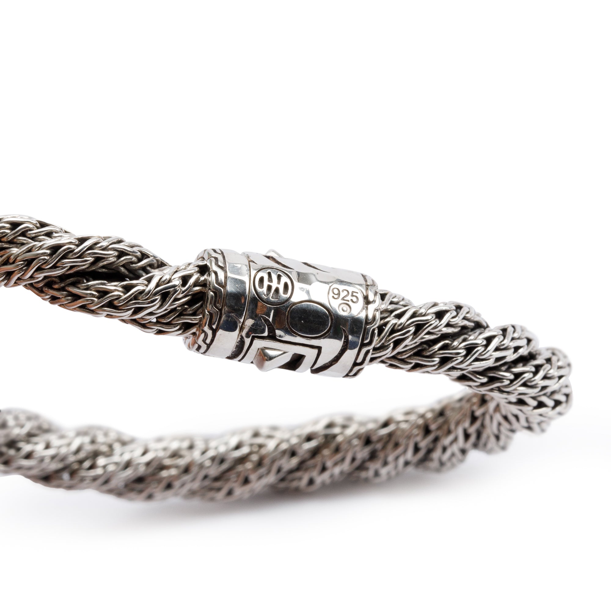 John Hardy Sterling Silver Palu Macan Twist Bracelet