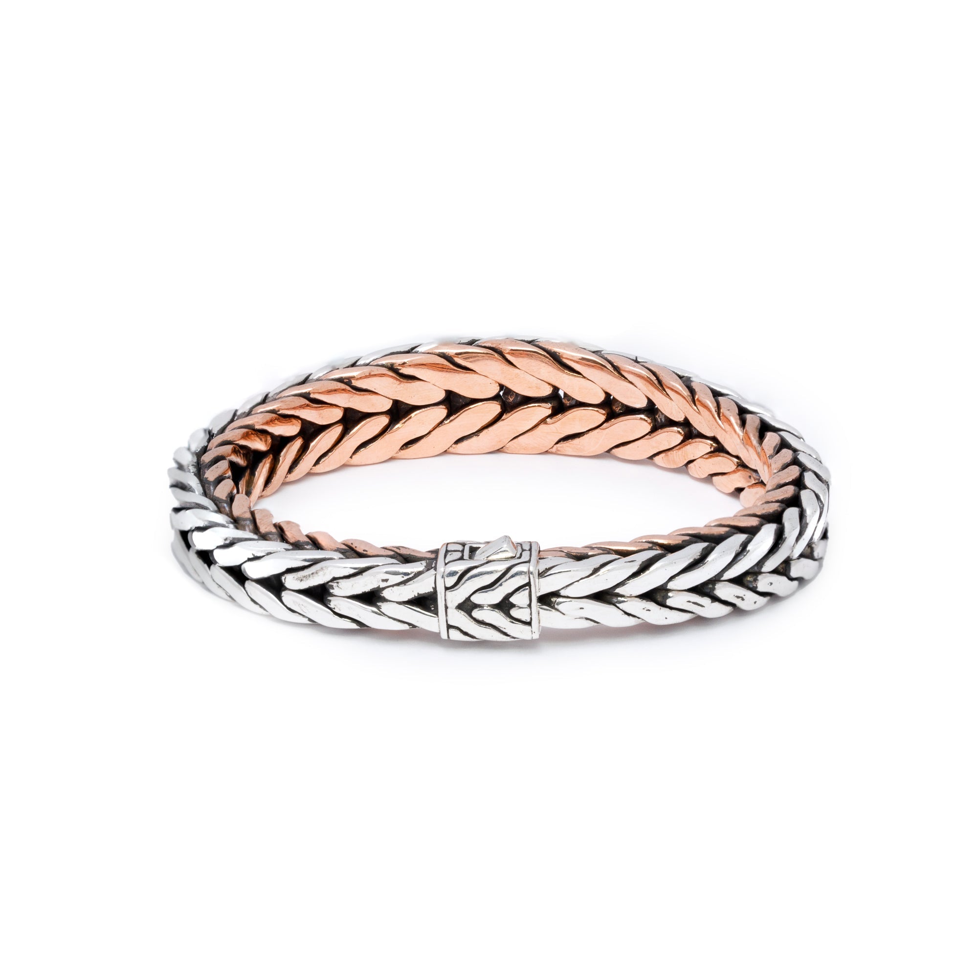 John Hardy Two-Tone Tapered Classic Chain Bracelet