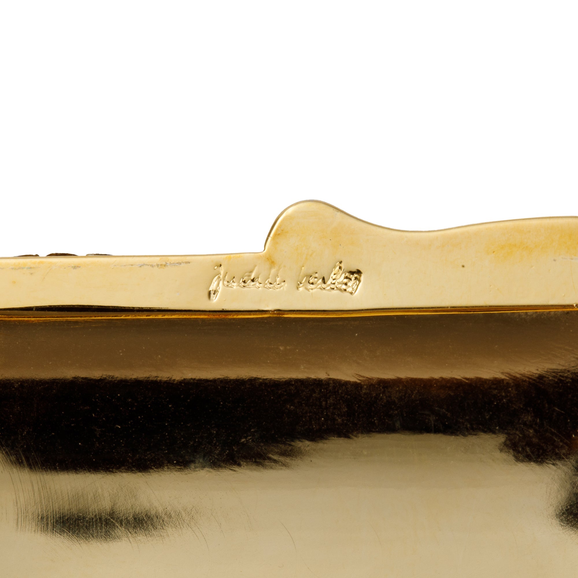 Judith Leiber Clear & Multicolour Crystal Mini Clutch Pill Box