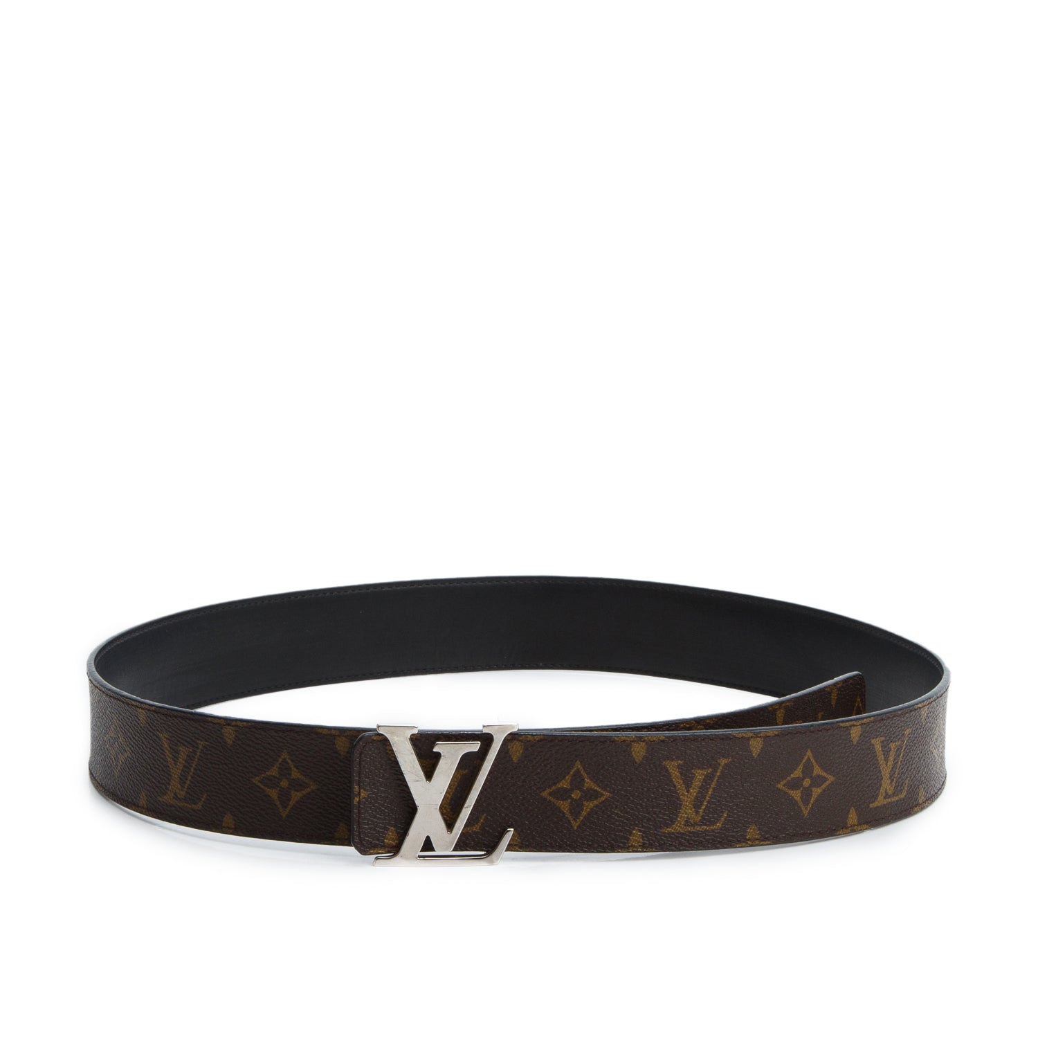 Louis Vuitton Monogram LV Initials 40mm Reversible Belt 95 38