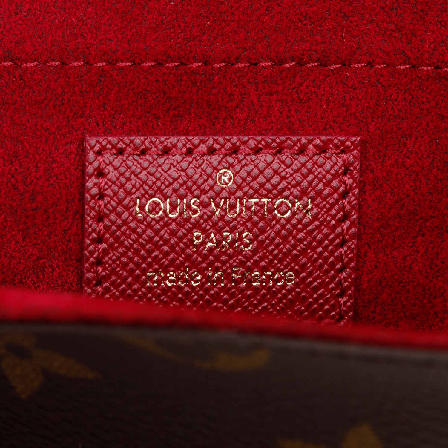 Louis Vuitton Monogram Pochette Felicie Wallet on Chain w/ Box & Inserts