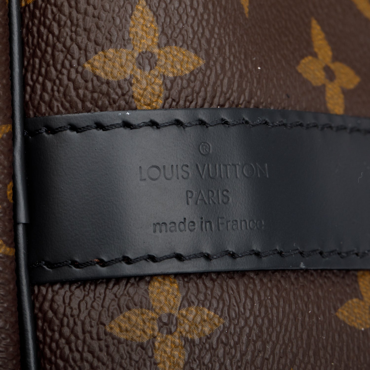 Louis Vuitton Monogram Macassar Keepall Bandouliere 55 w/ Box & Strap
