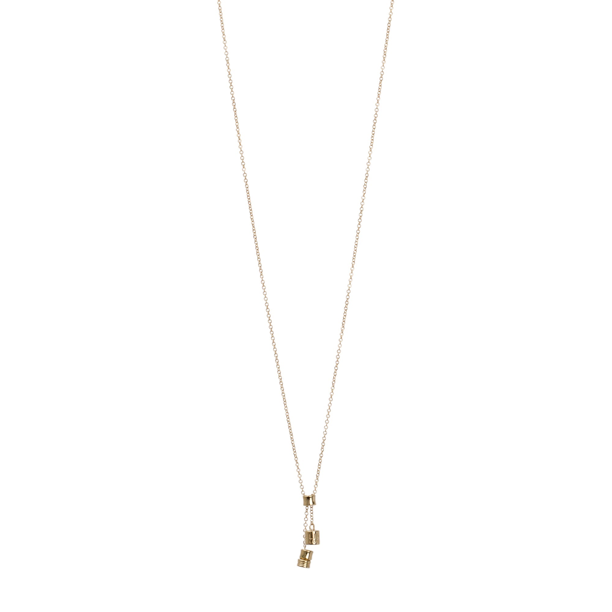 Links of London 18k Yellow Gold Drop Pendant Necklace