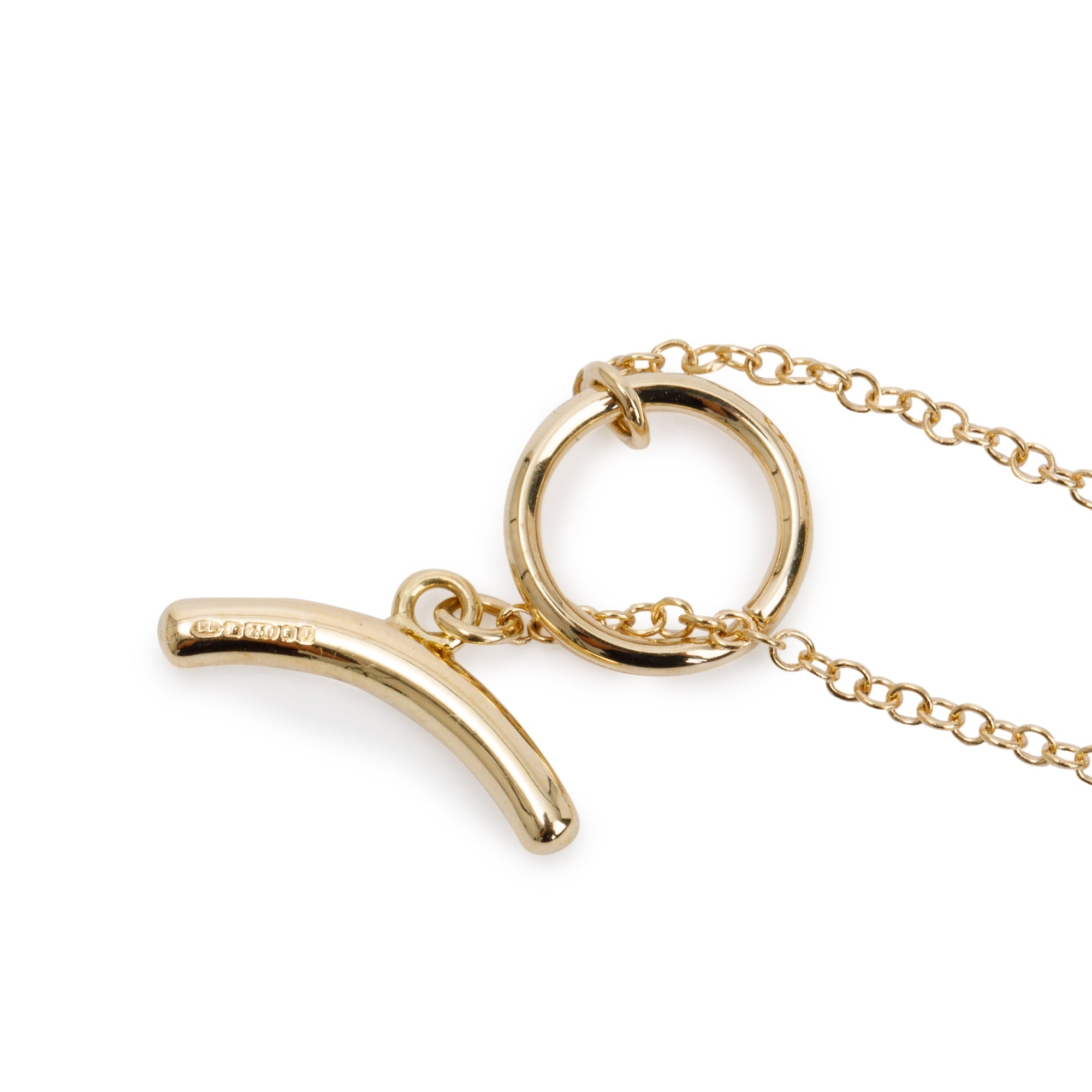 Links of London 18k Yellow Gold Drop Pendant Necklace
