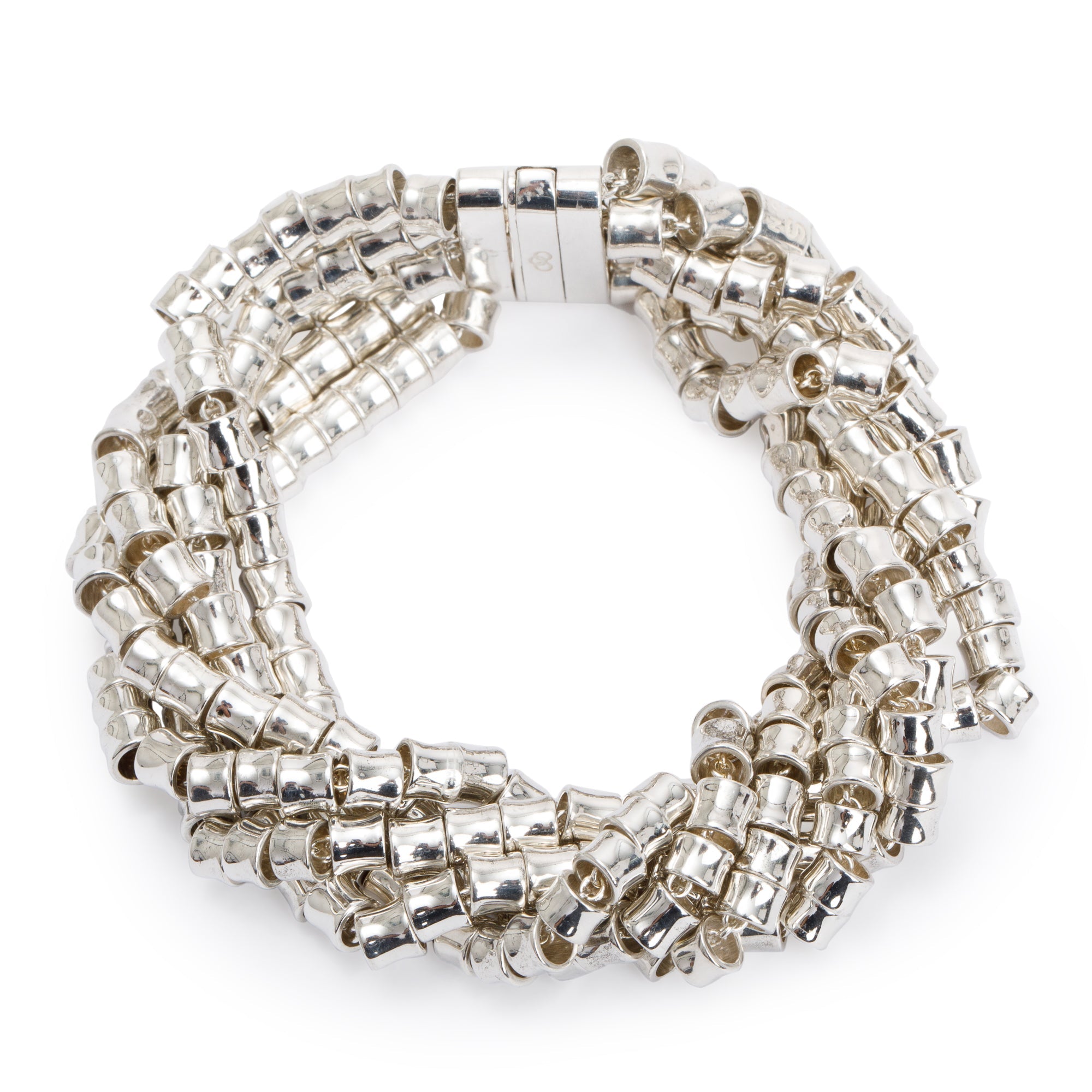 Links of London Sterling Silver Allsorts Five-Row Bracelet