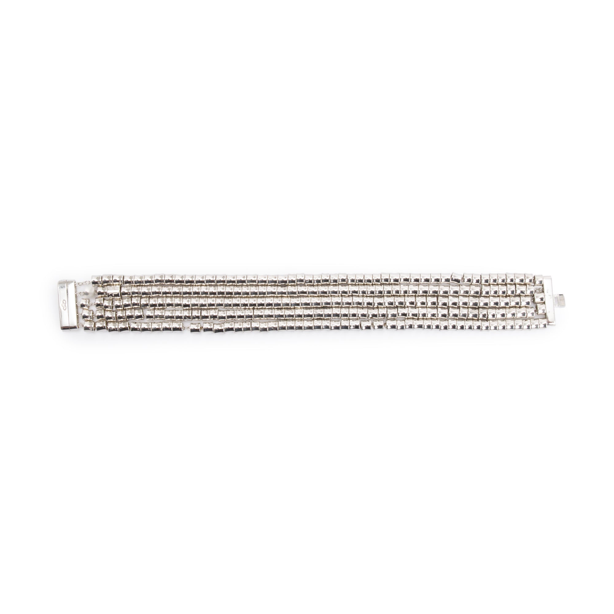 Links of London Sterling Silver Allsorts Five-Row Bracelet