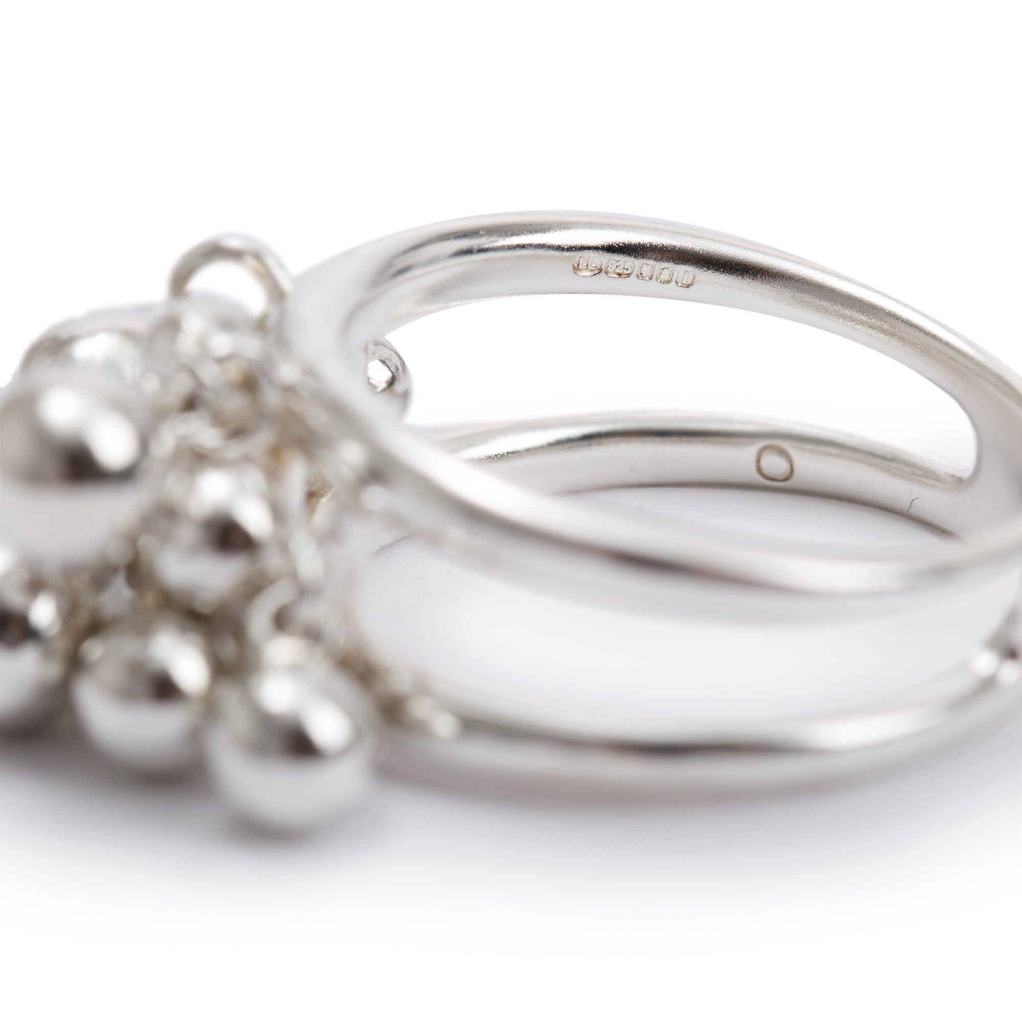 Links of London Sterling Silver Bead Ring, Size 7