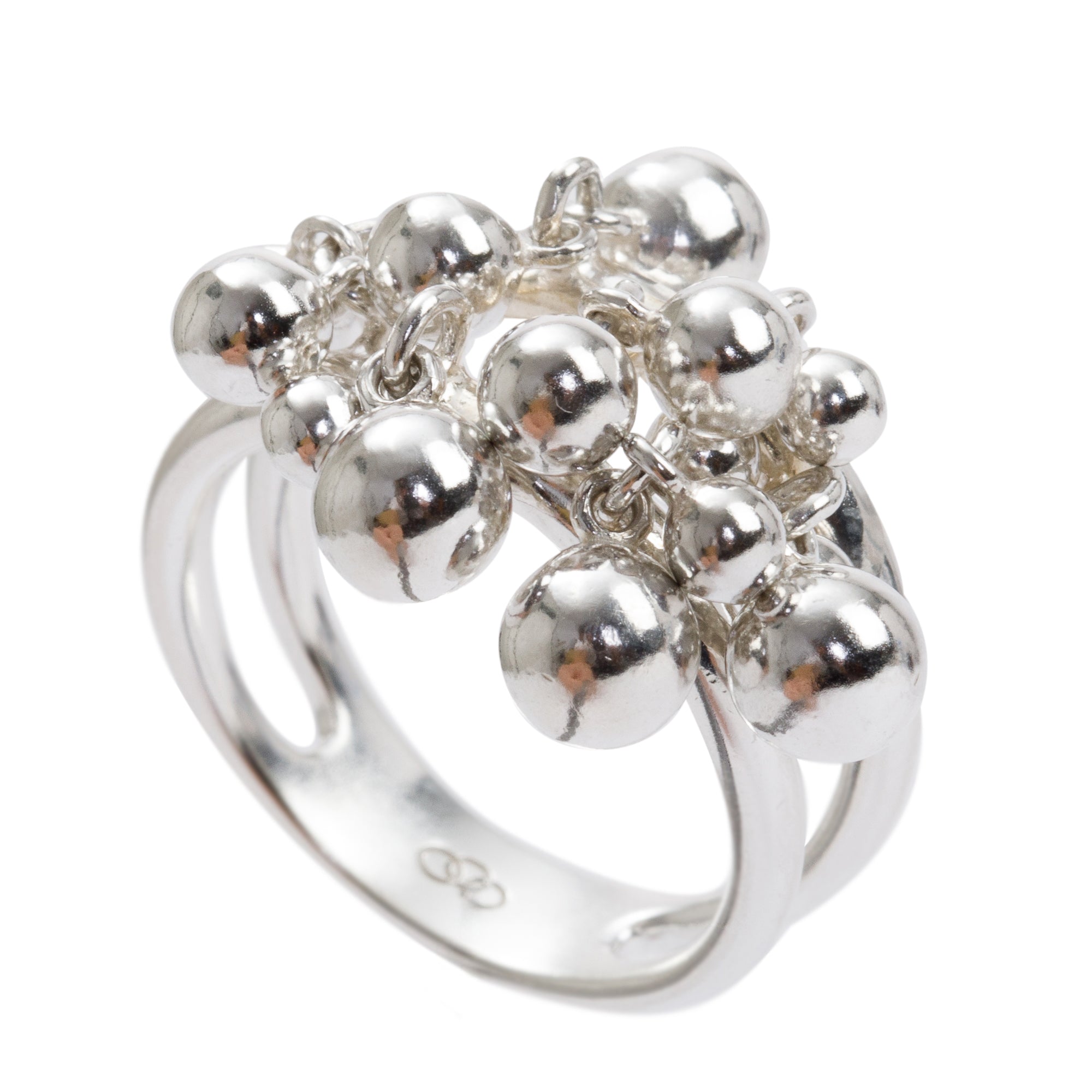 Links of London Sterling Silver Bead Ring, Size 7