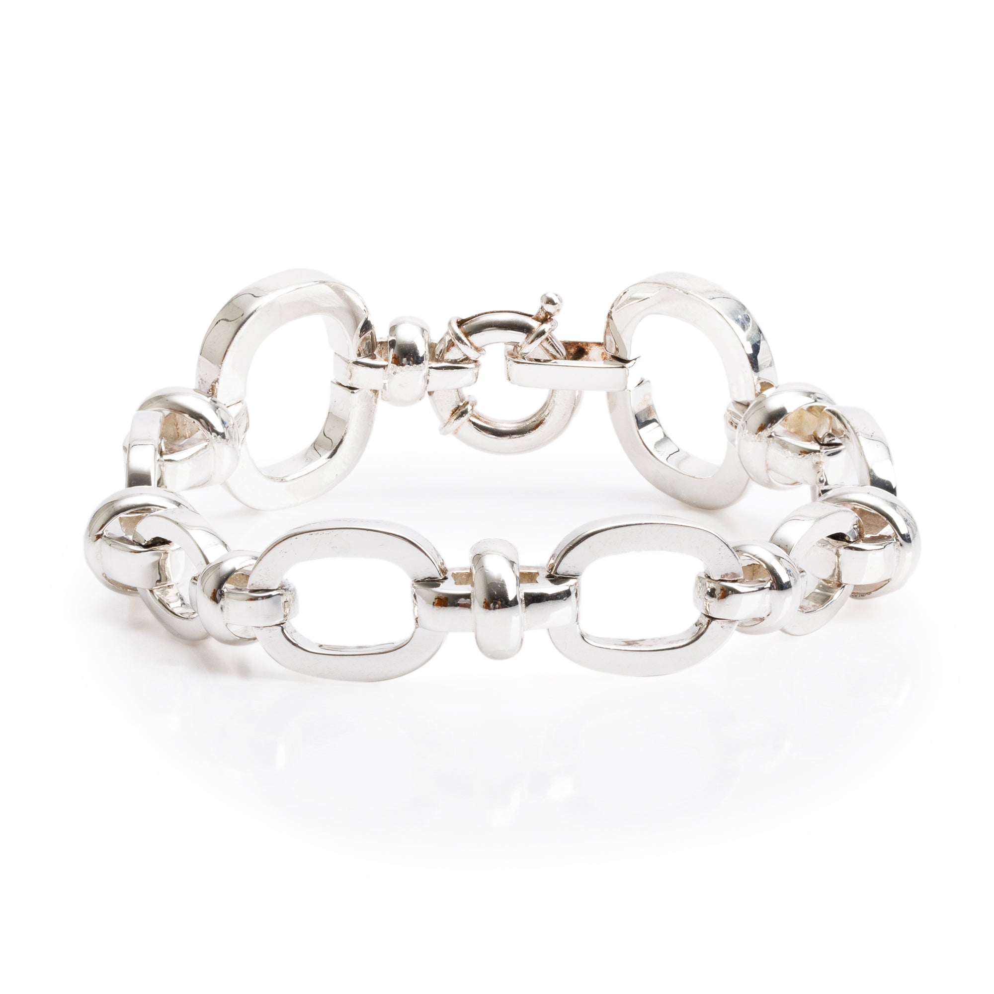Links of London Sterling Silver Brit Lines Bracelet
