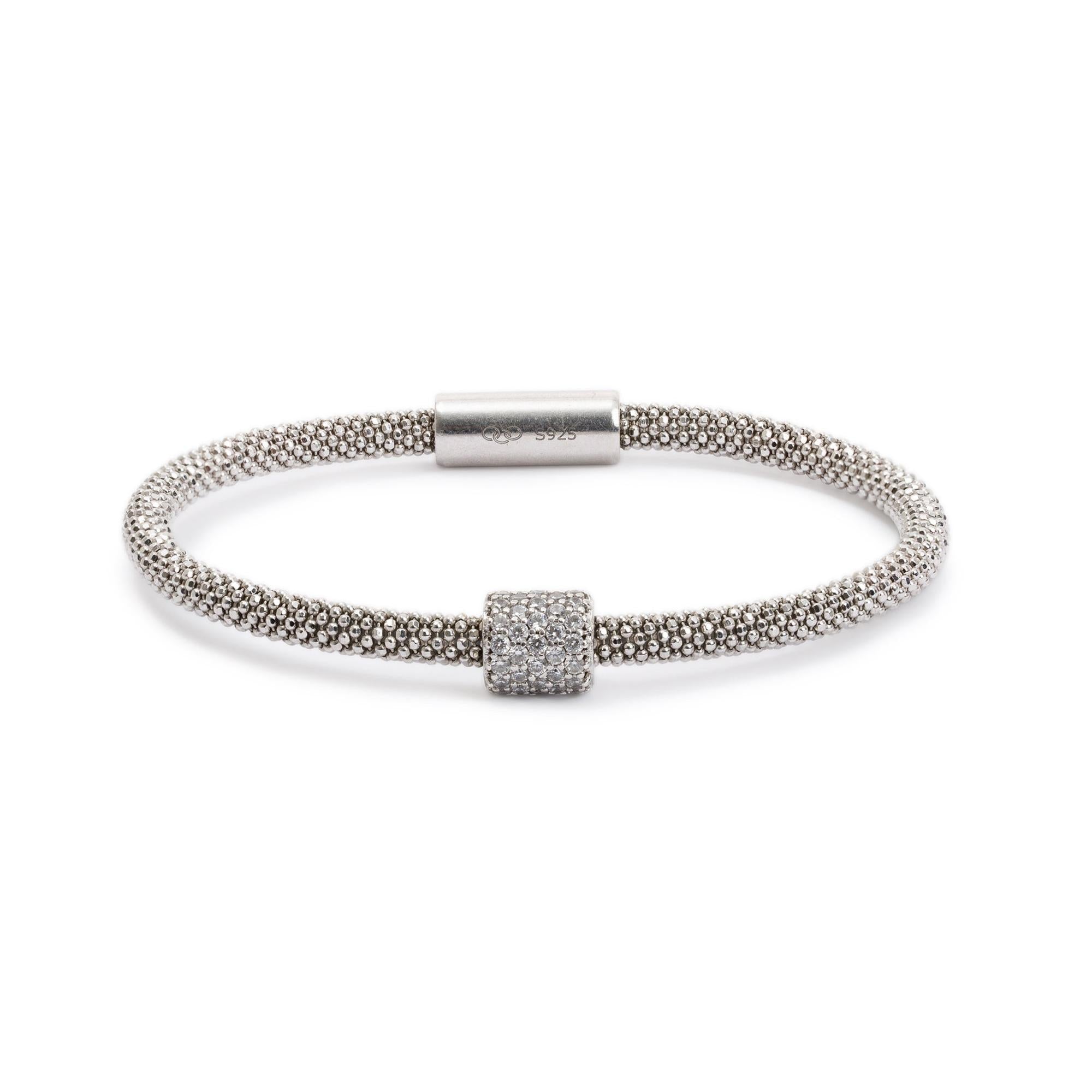 Links of London Sterling Silver Effervescence Star Dust CZ Bracelet