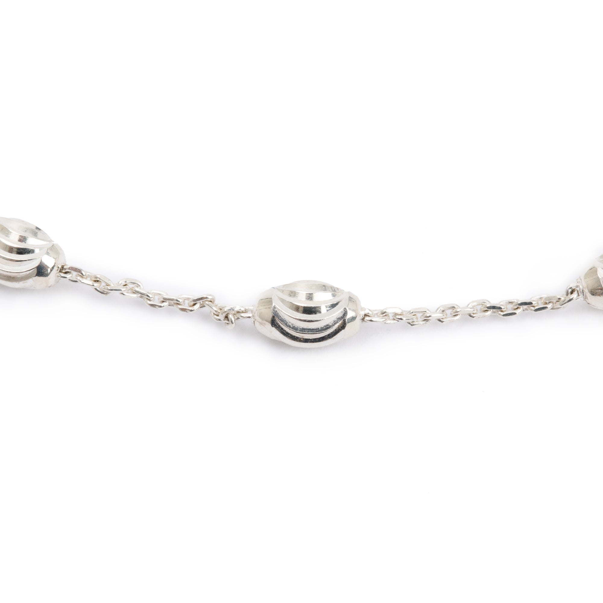 Links of London Sterling Silver Essentials Bead Station Necklace