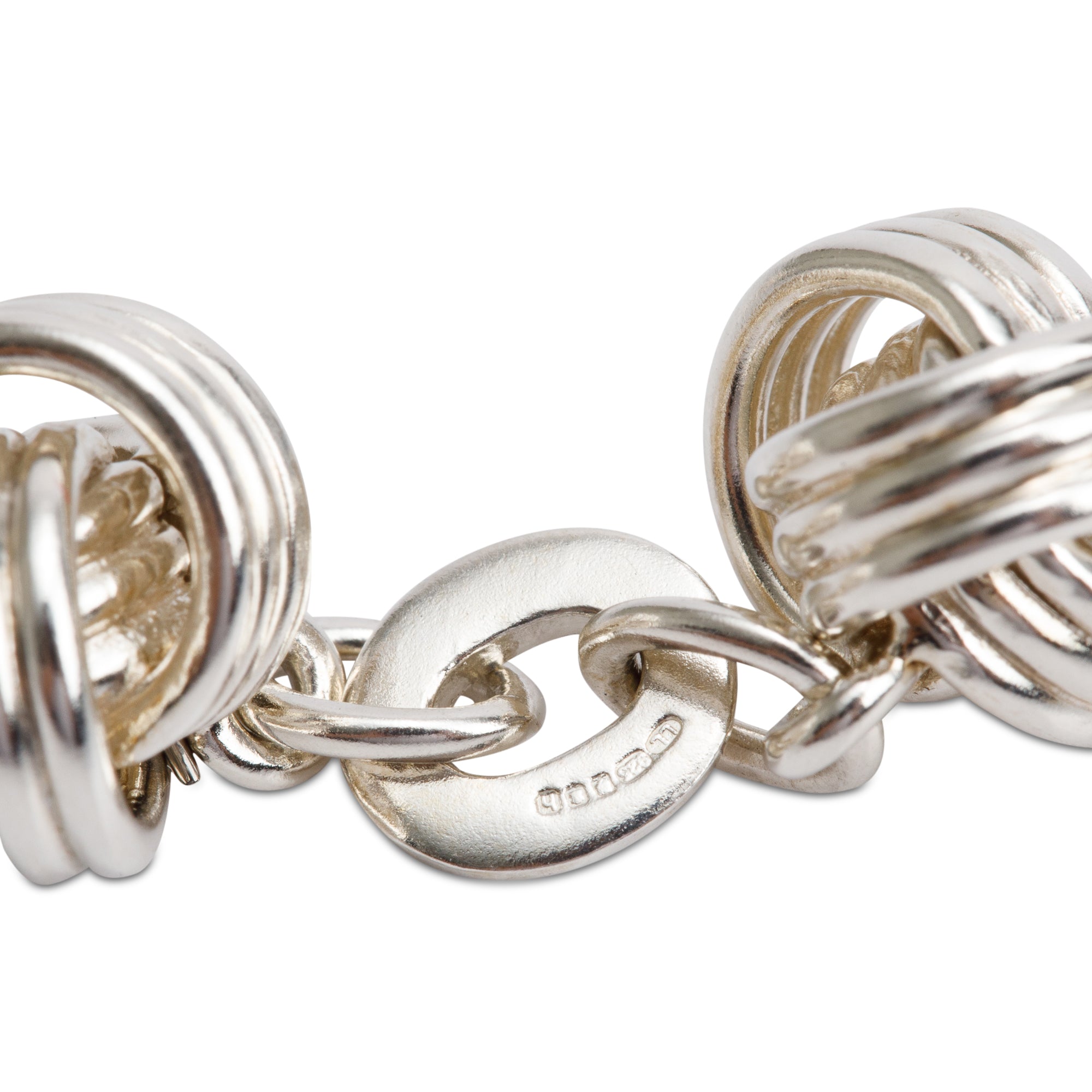 Links of London Sterling Silver Knot Cufflinks w/ Box