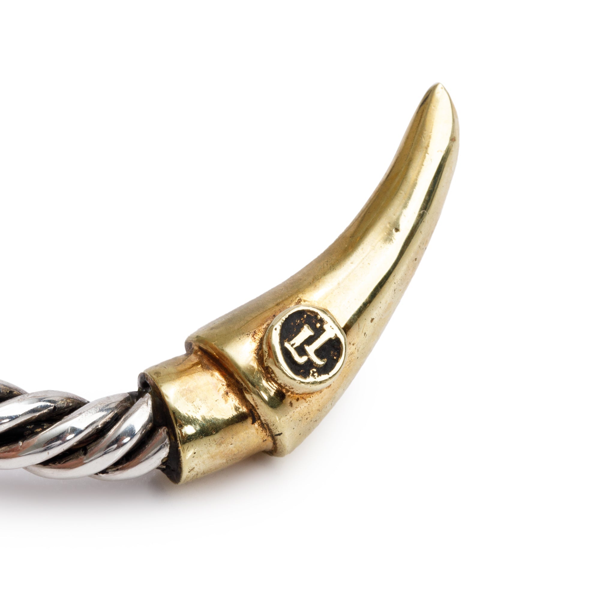 Links of London Sterling Silver & Yellow Gold Vermeil Cuff Bracelet