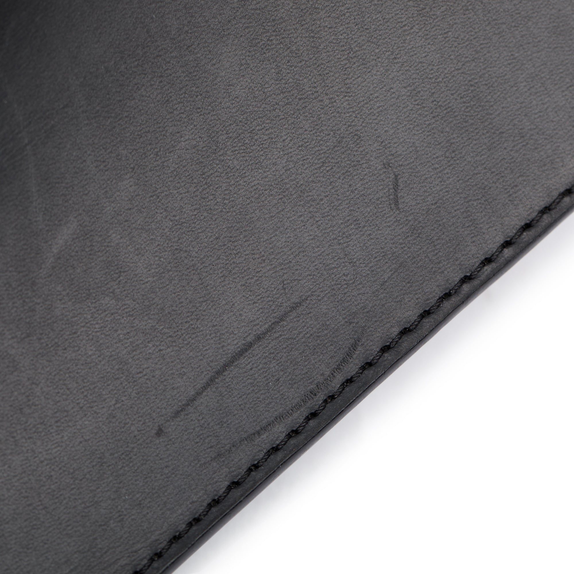 Loewe Black Calfskin Leather Triangle Shoulder Bag