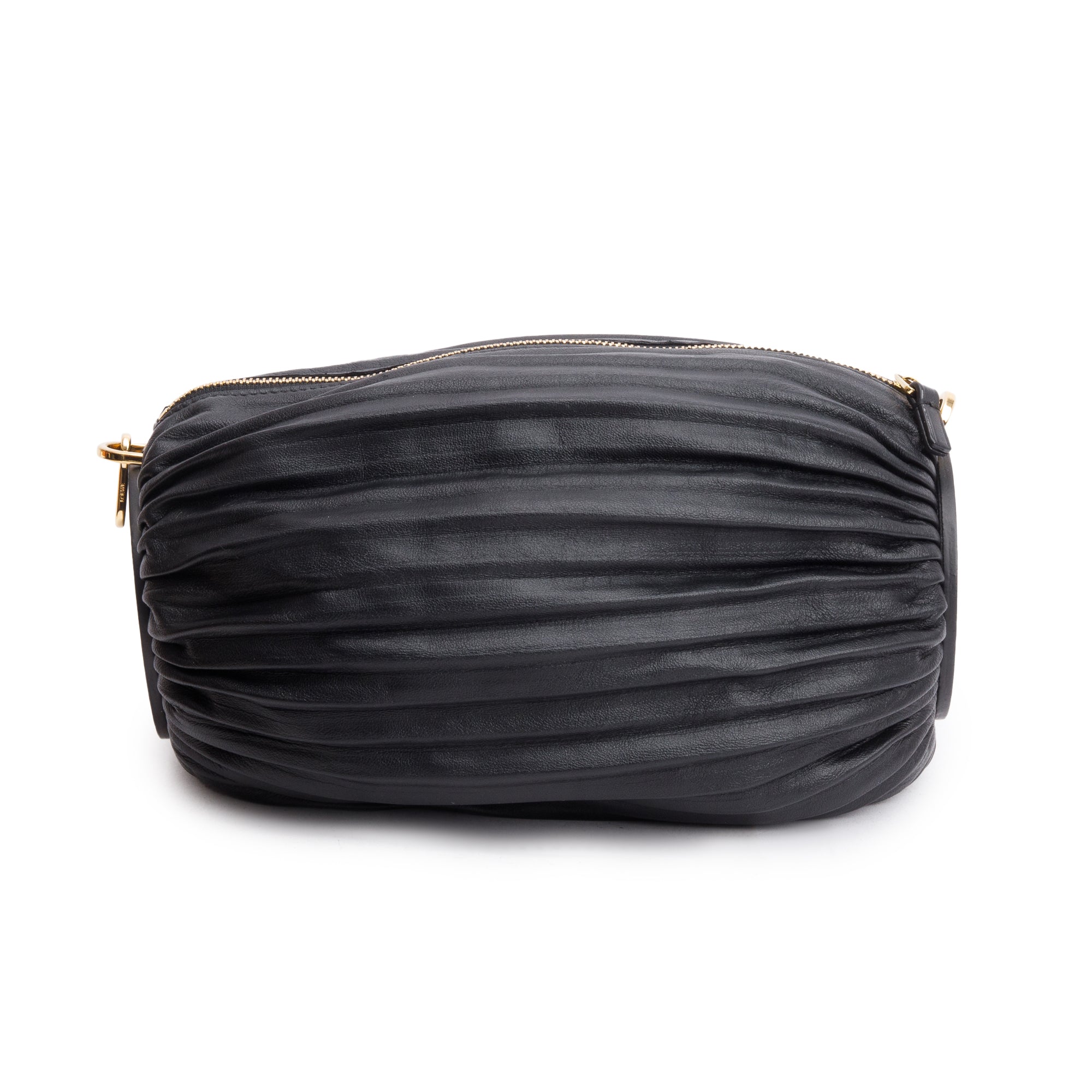 Loewe Black Nappa Leather Bracelet Pouch