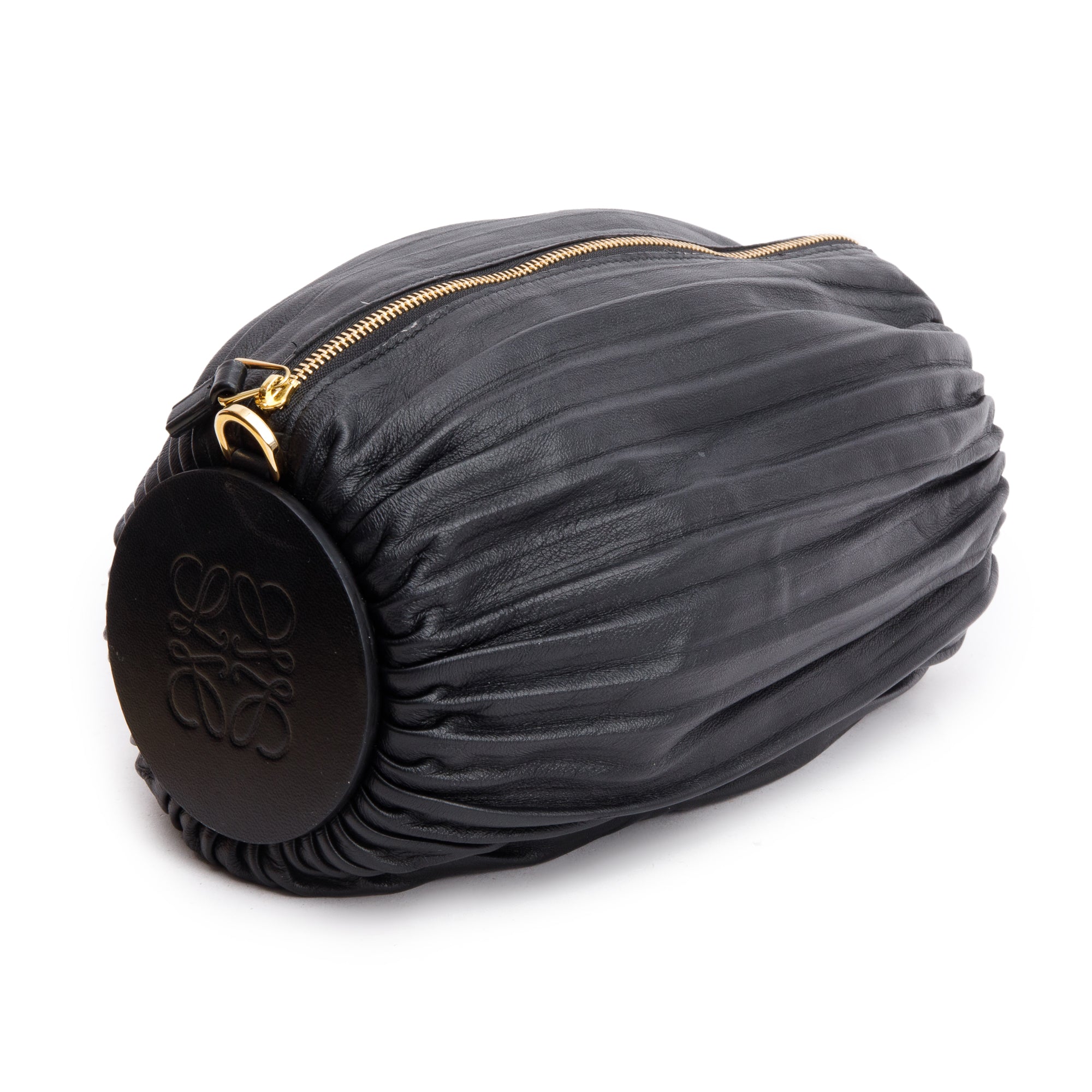 Loewe Black Nappa Leather Bracelet Pouch