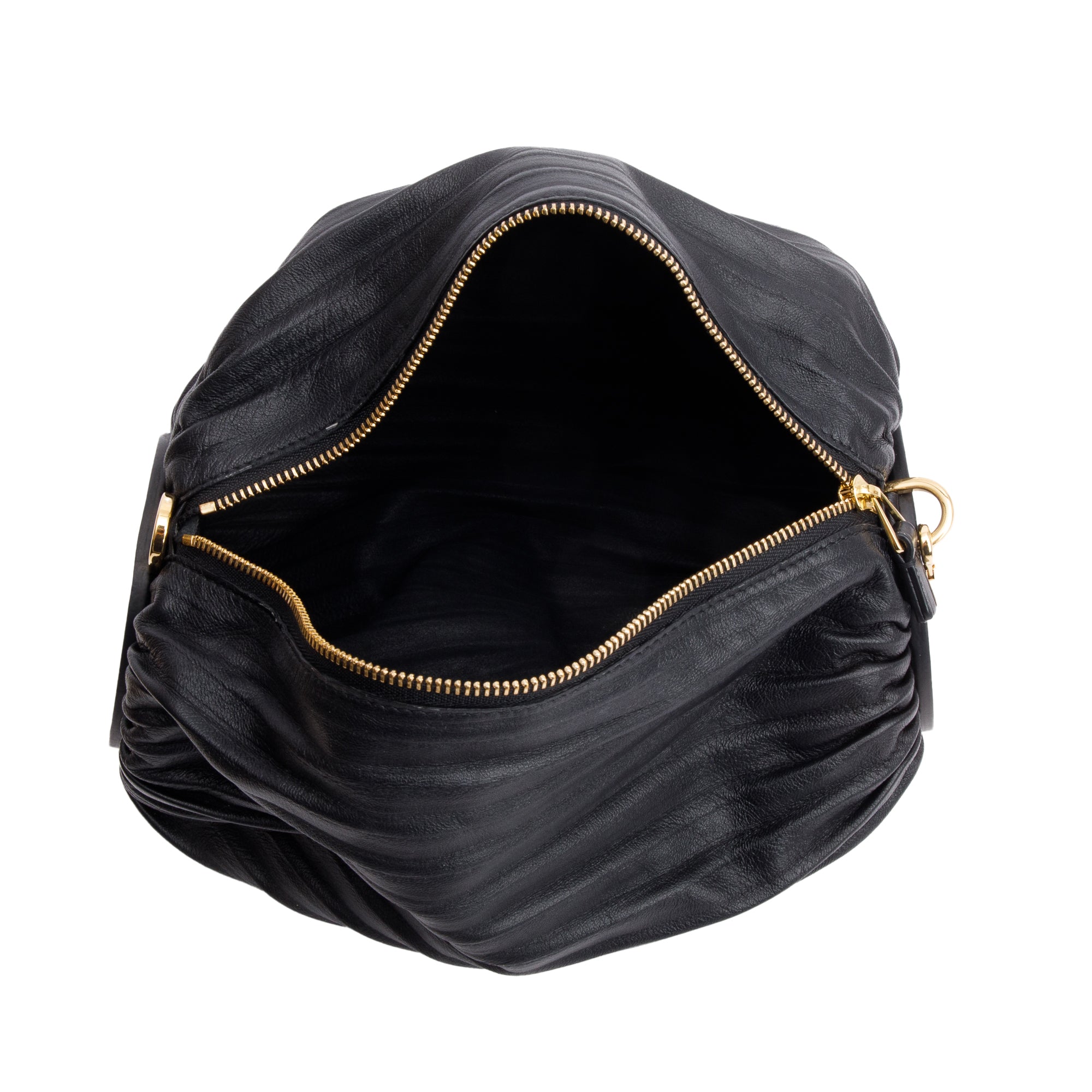 Loewe Black Nappa Leather Bracelet Pouch