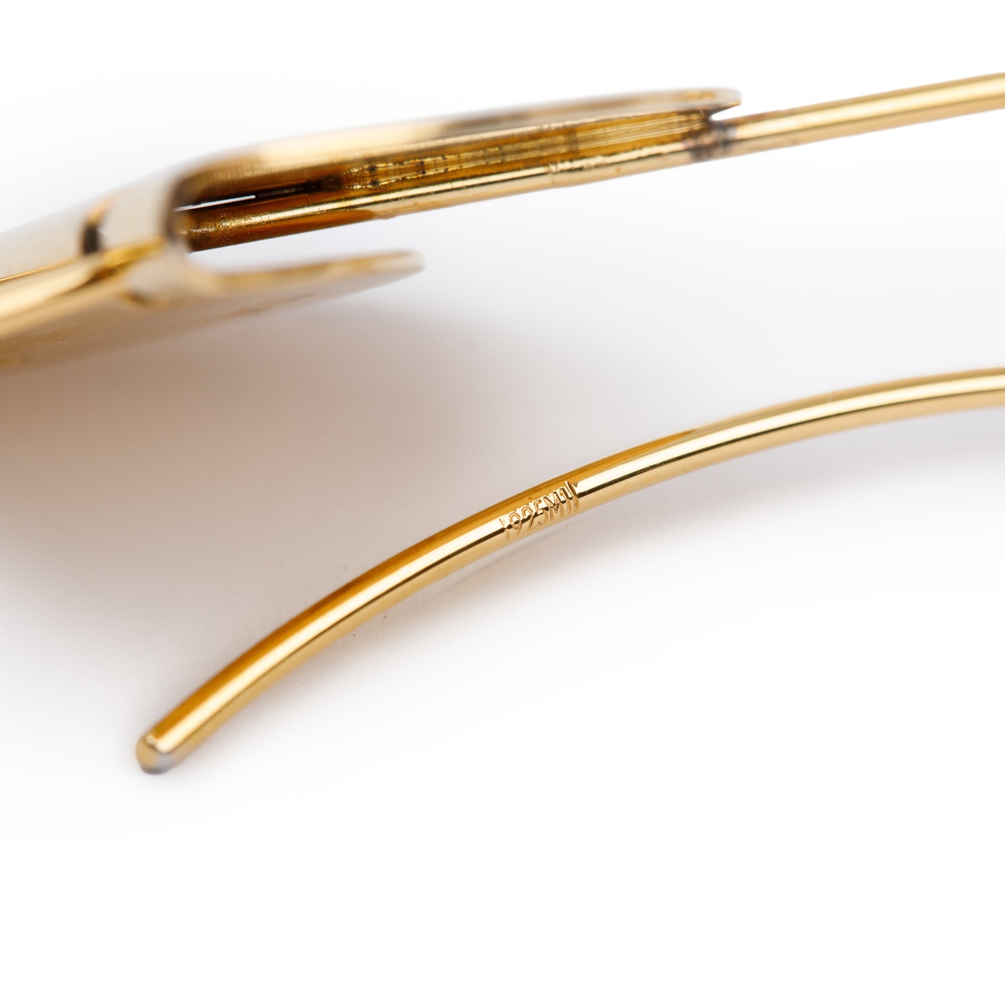 Loewe Gold-Plated Metal Ibiza Drop Earrings w/ Box