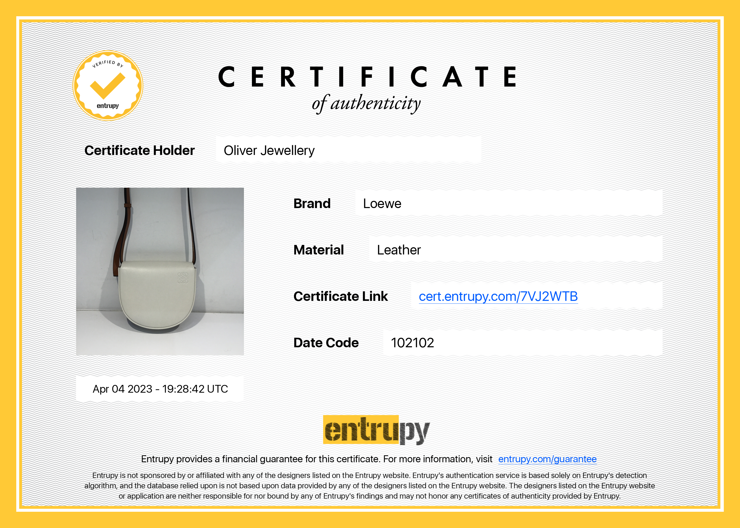 Loewe Heel Duo Crossbody Bag