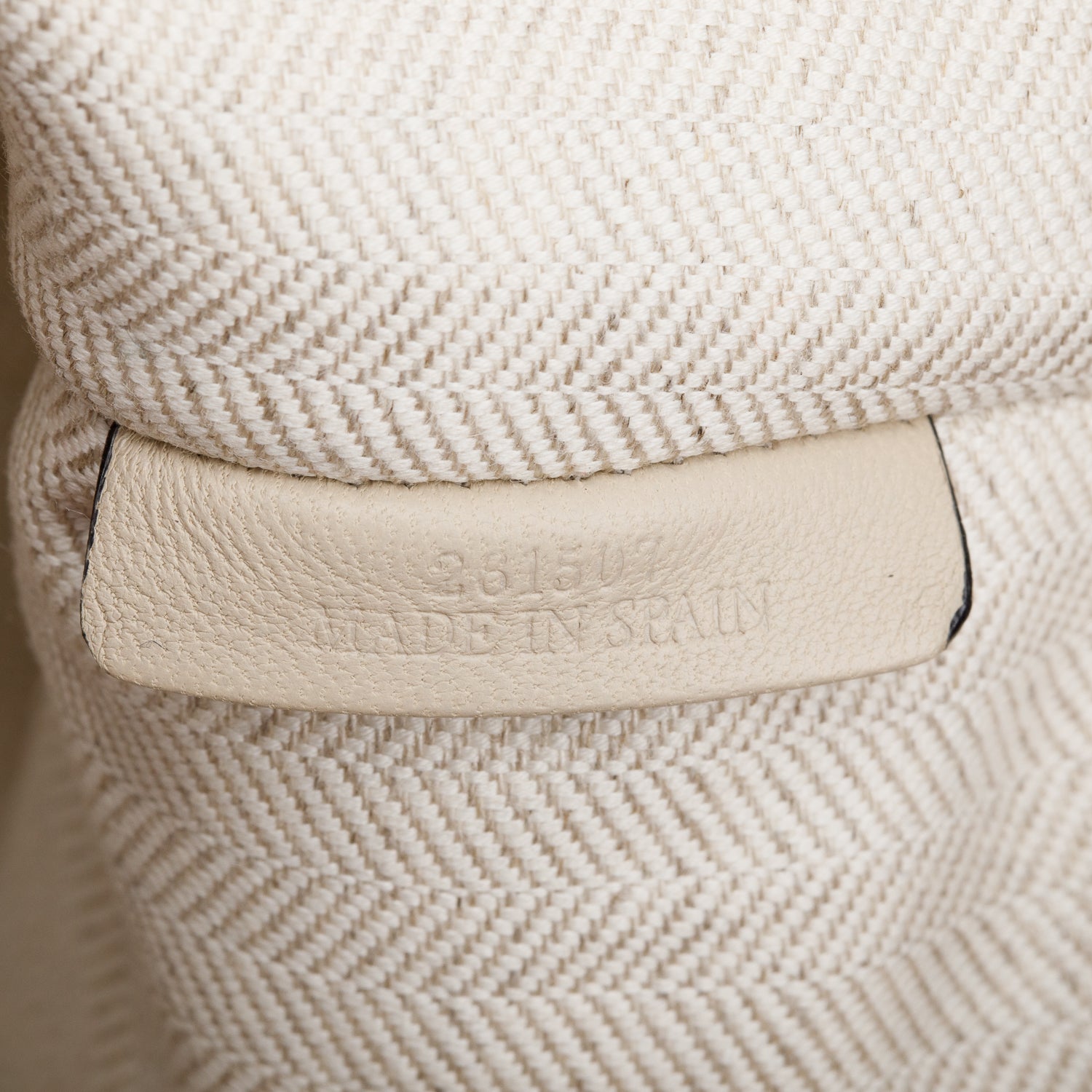 Loewe Red Anagram Embossed Leather T Clutch