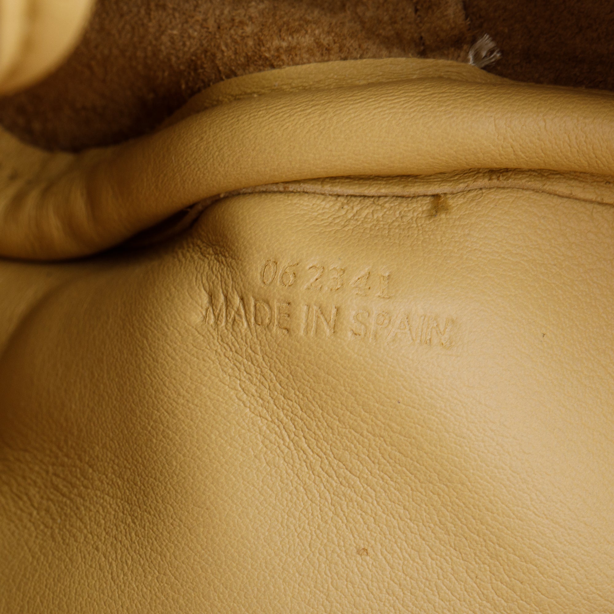 Loewe Yellow Calfskin Leather Amazona 23 Bag w/ Strap & Box