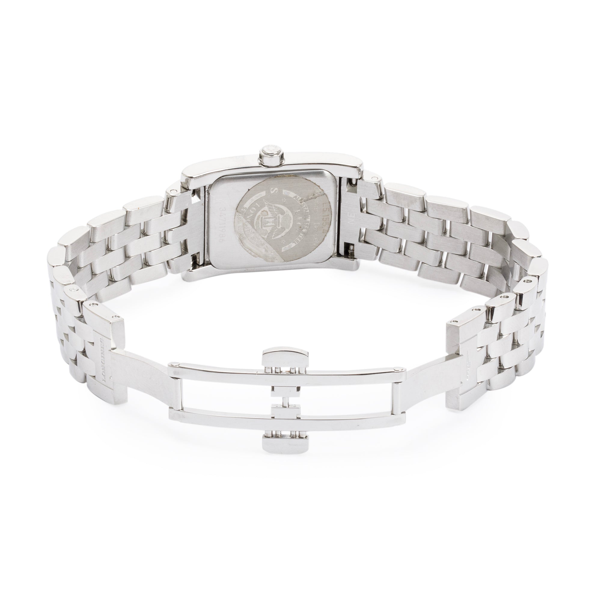Longines Stainless Steel Diamond Dial DolceVita Watch