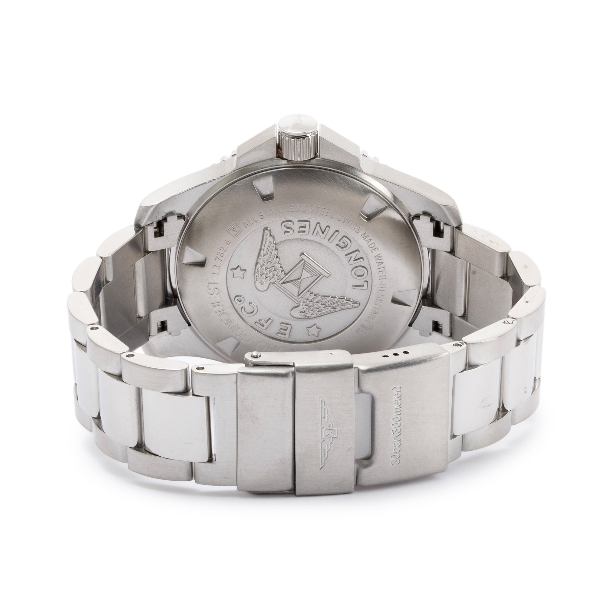 Longines Stainless Steel HydroConquest 43 MM Automatic Watch