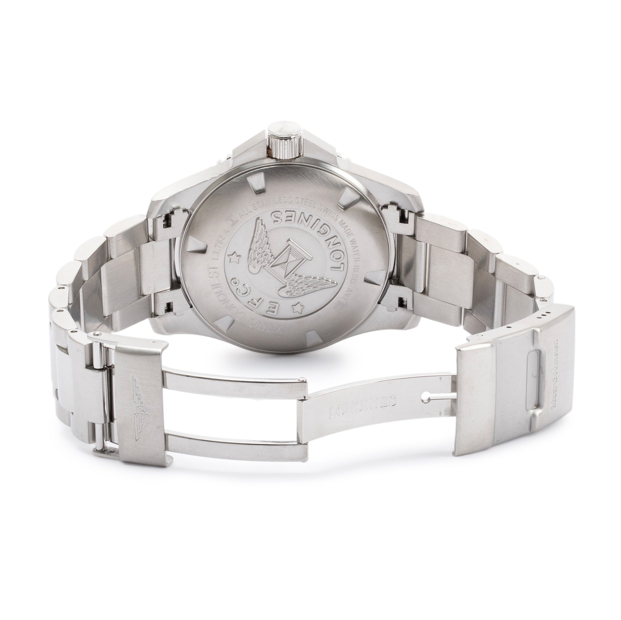 Longines Stainless Steel HydroConquest 43 MM Automatic Watch