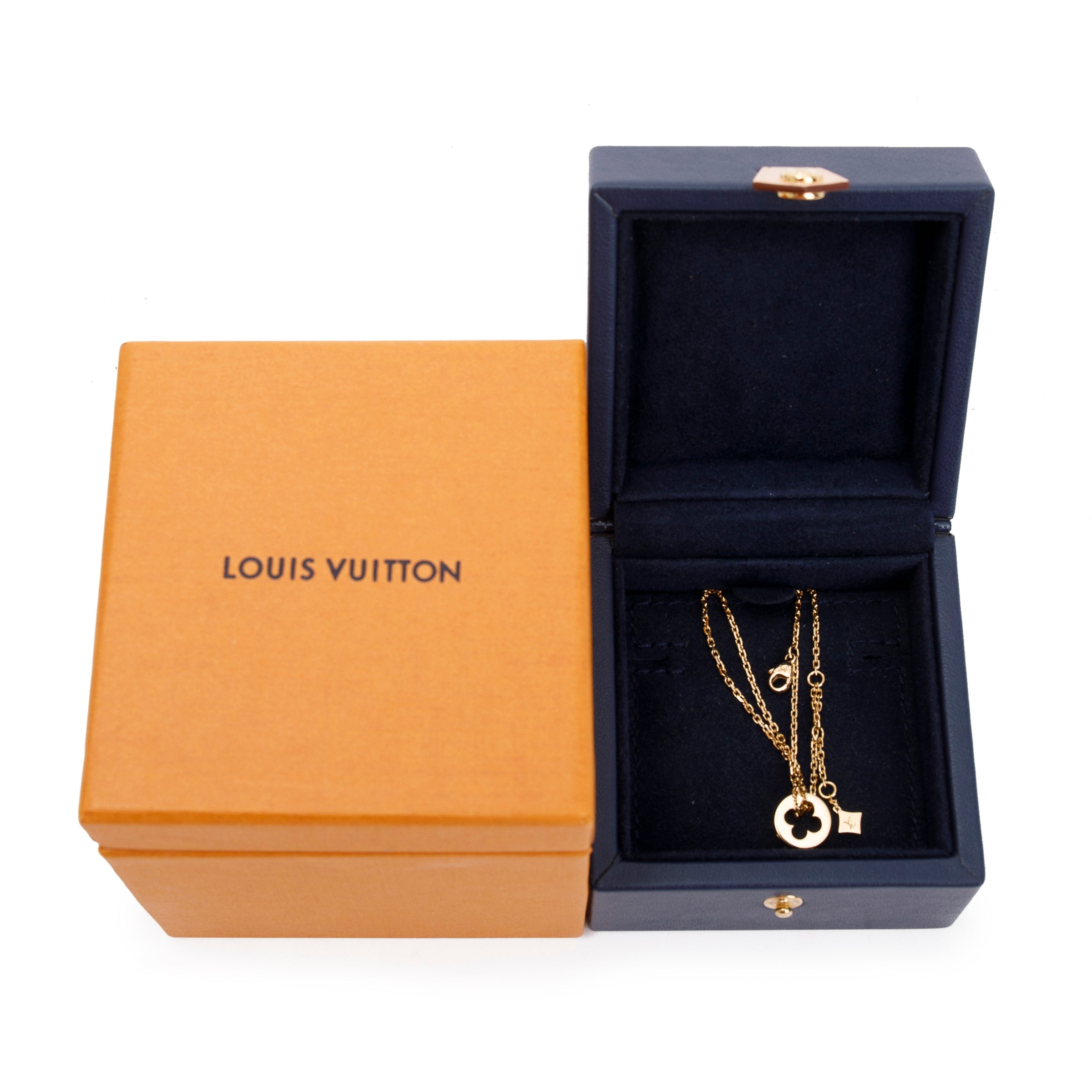 Louis Vuitton 18k Yellow Gold Empreinte Chain Bracelet w/ Box