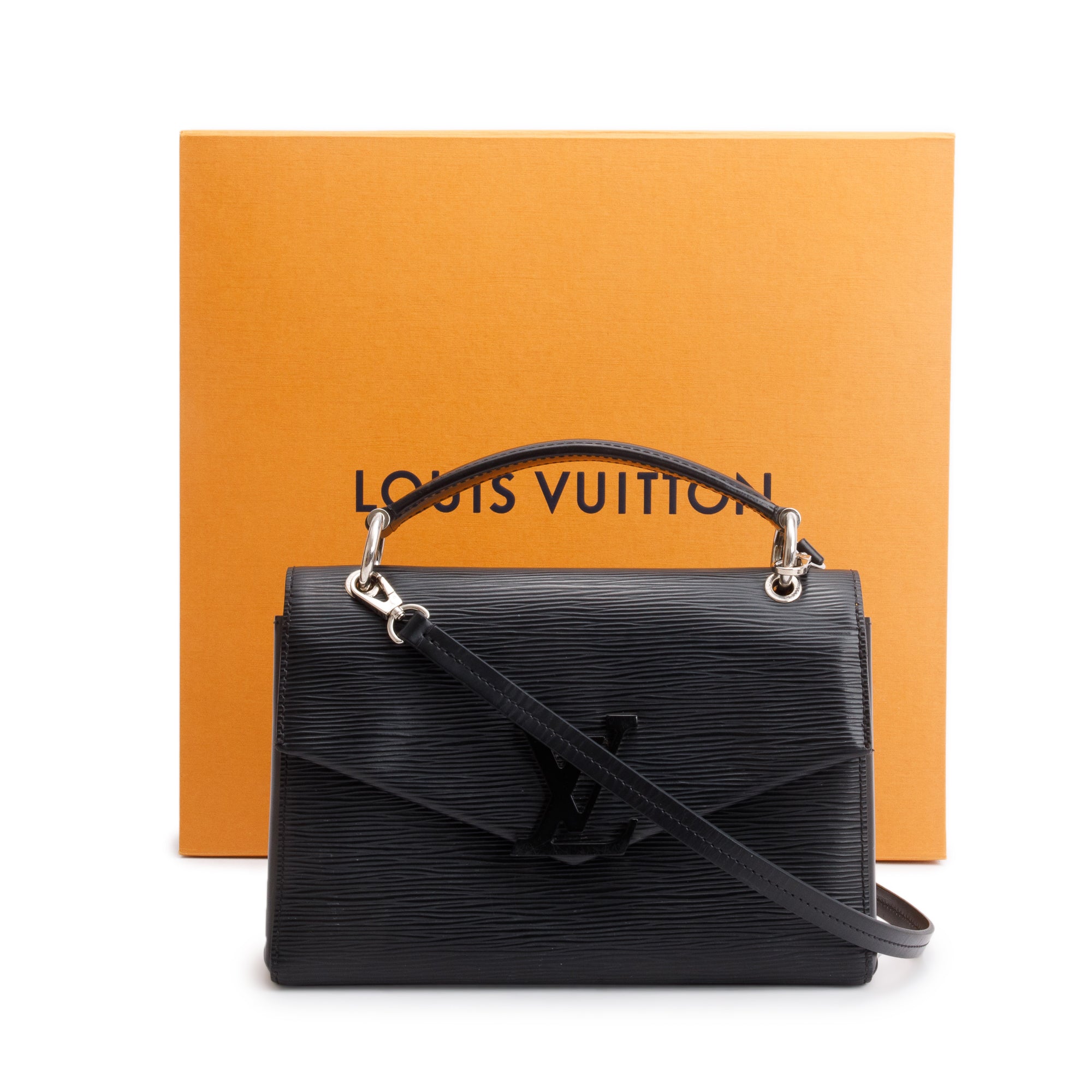 Louis Vuitton 2020 Black Epi Leather Grenelle PM Bag w/ Box & Receipt