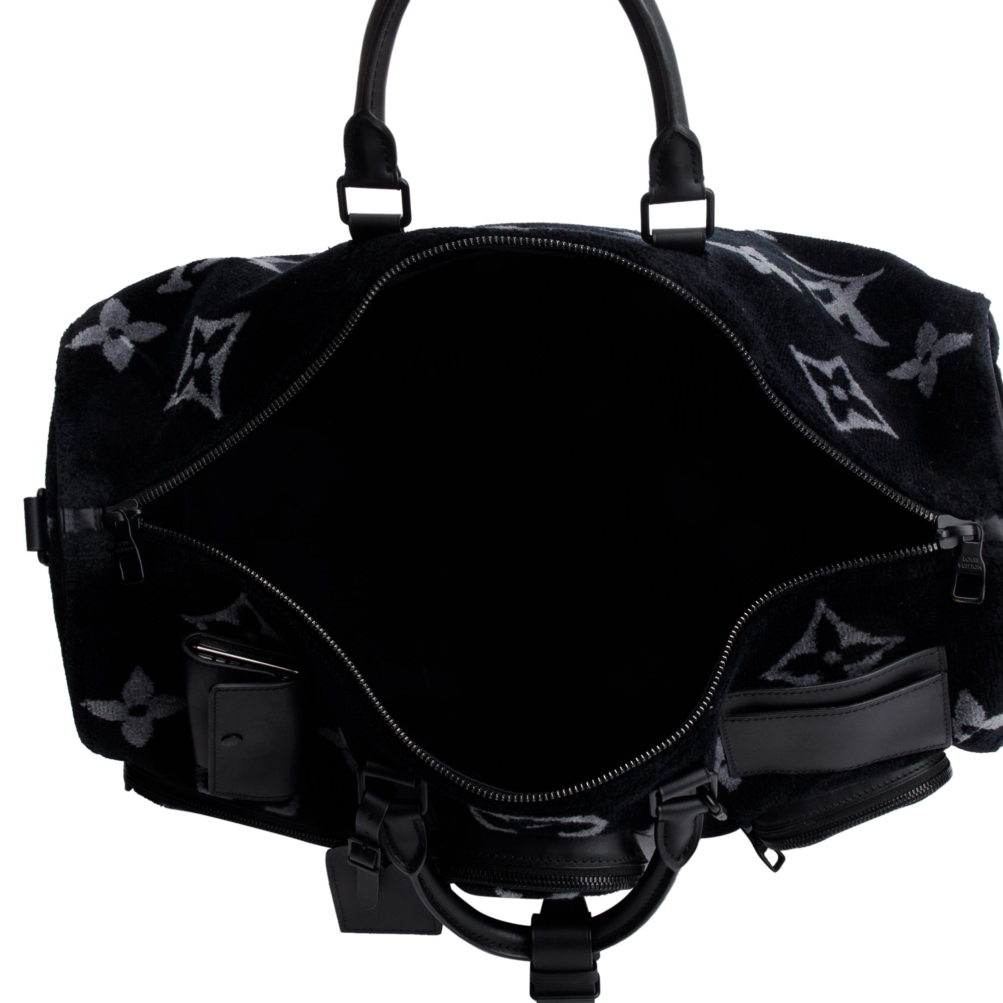 Louis Vuitton 2020 Black Monogram Eclipse Taffetage Multipocket