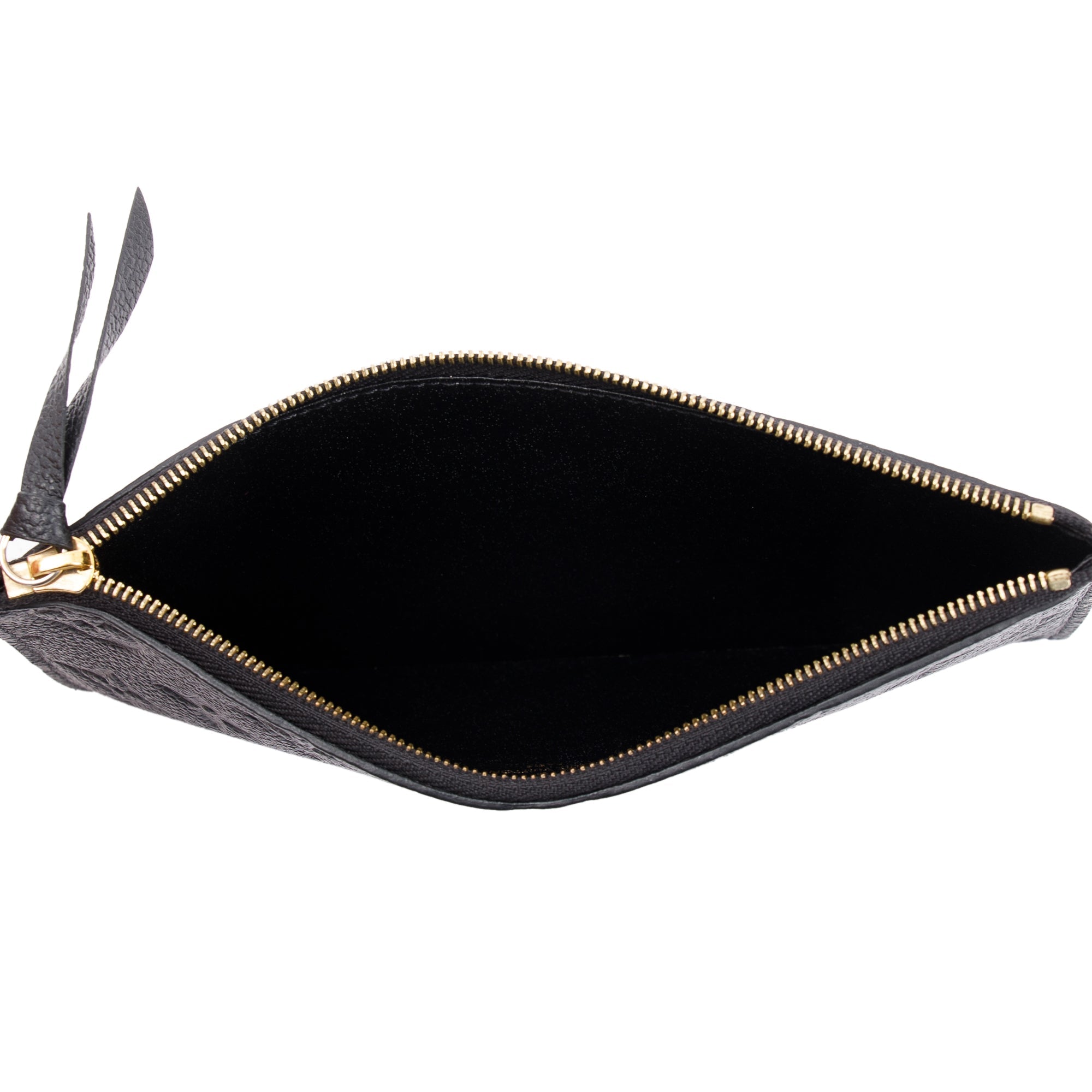 Louis Vuitton 2020 Black Monogram Empreinte Felicie Pochette Bag w/ Box