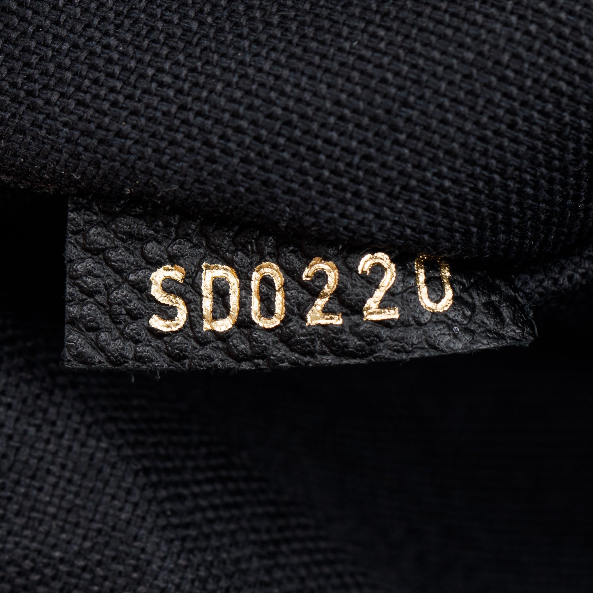 Louis Vuitton 2020 Black Monogram Empreinte Felicie Pochette Bag w/ Box