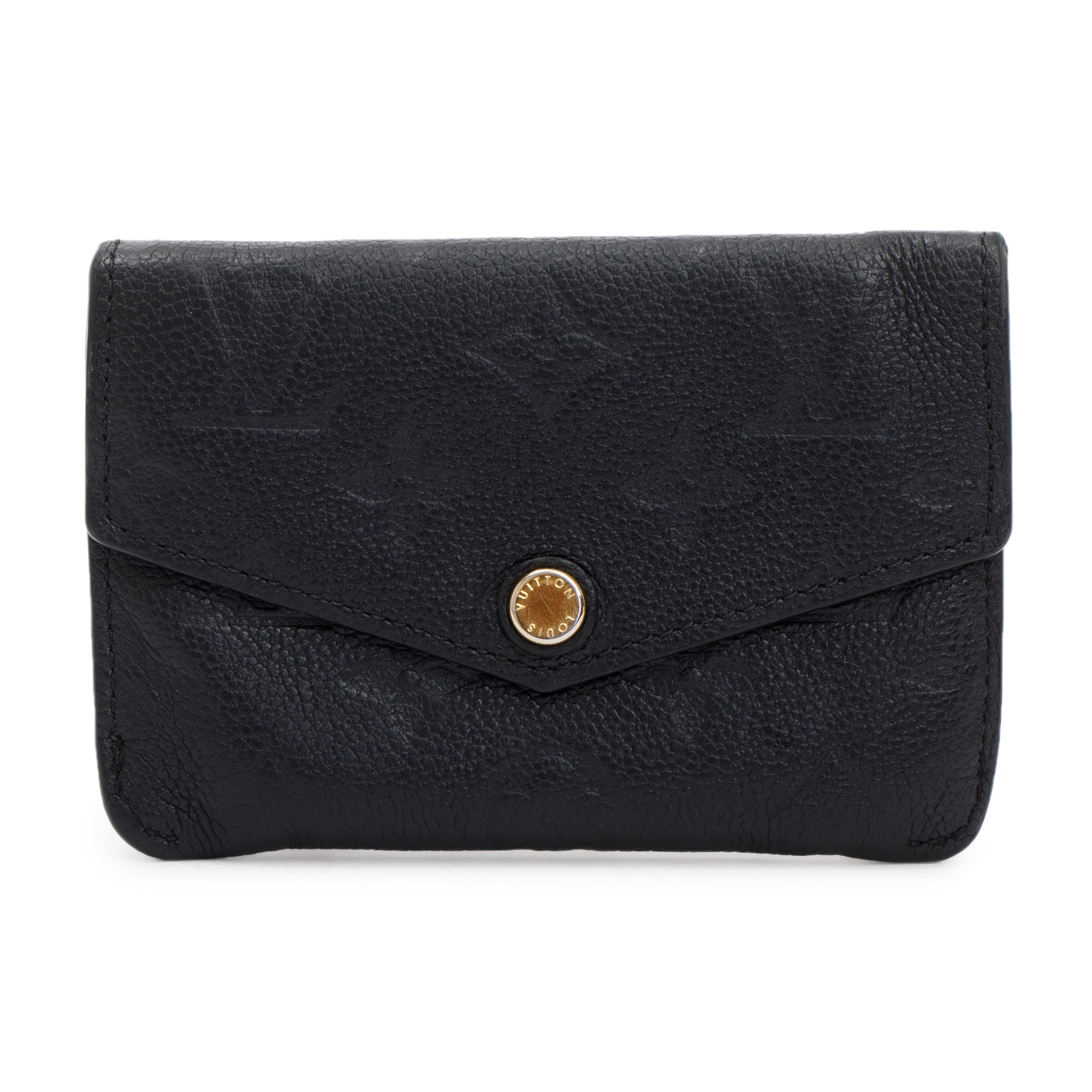 Louis Vuitton 2020 Black Monogram Empreinte Key Pouch