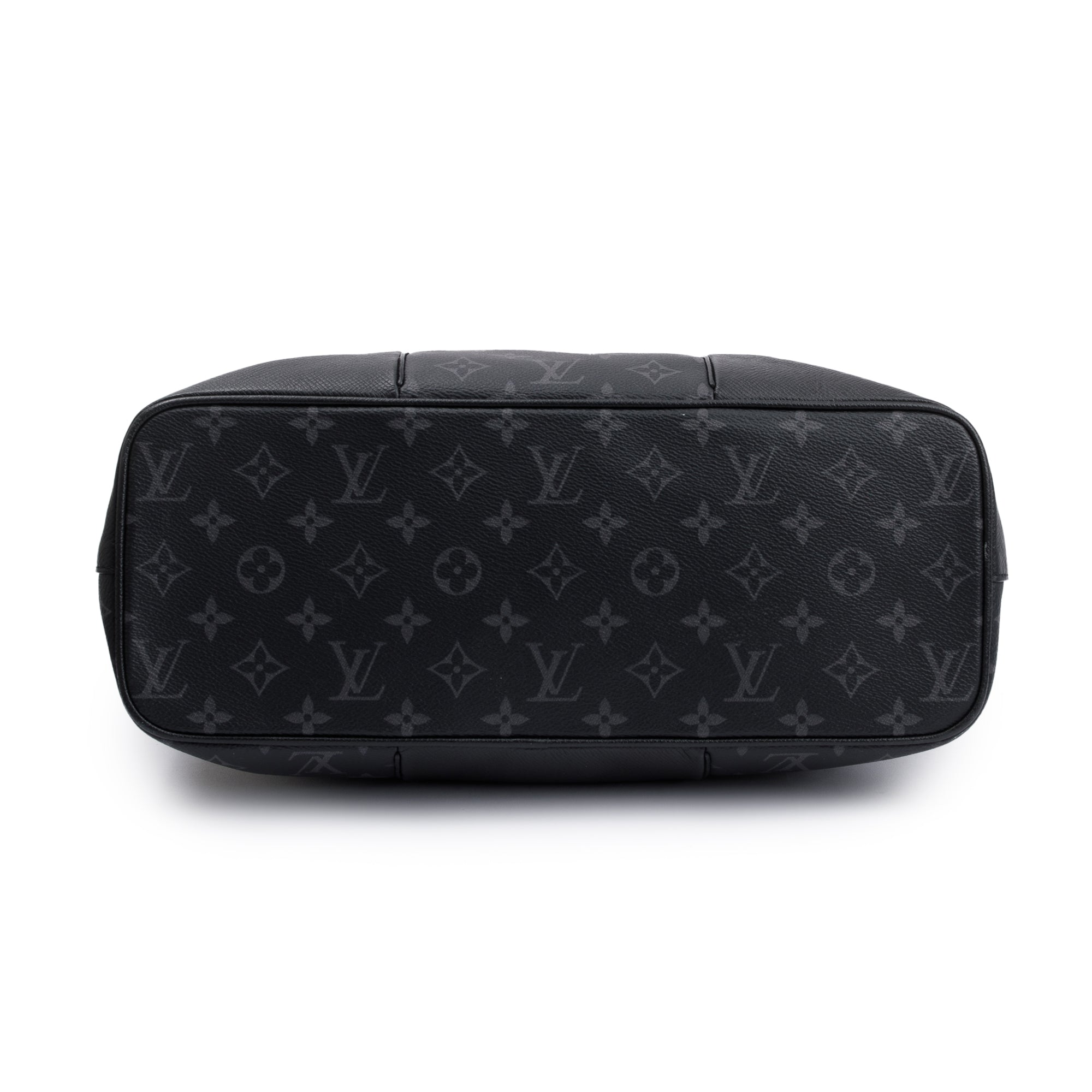 Louis Vuitton 2020 Black Monogram Taigarama City Tote w/ Strap