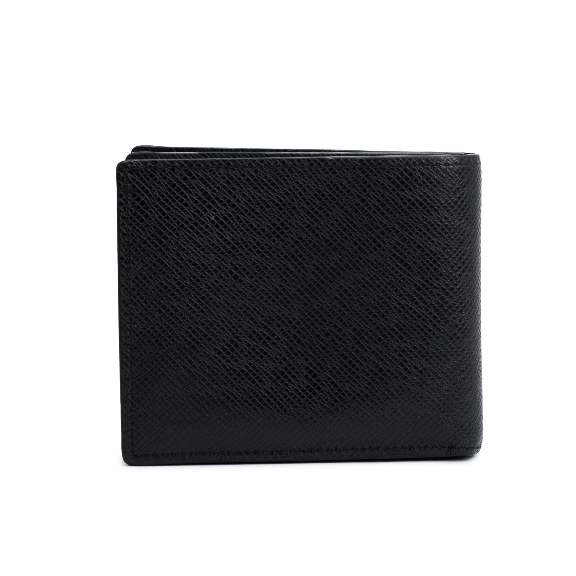 Louis Vuitton 2020 Black Taiga Leather Amerigo Wallet