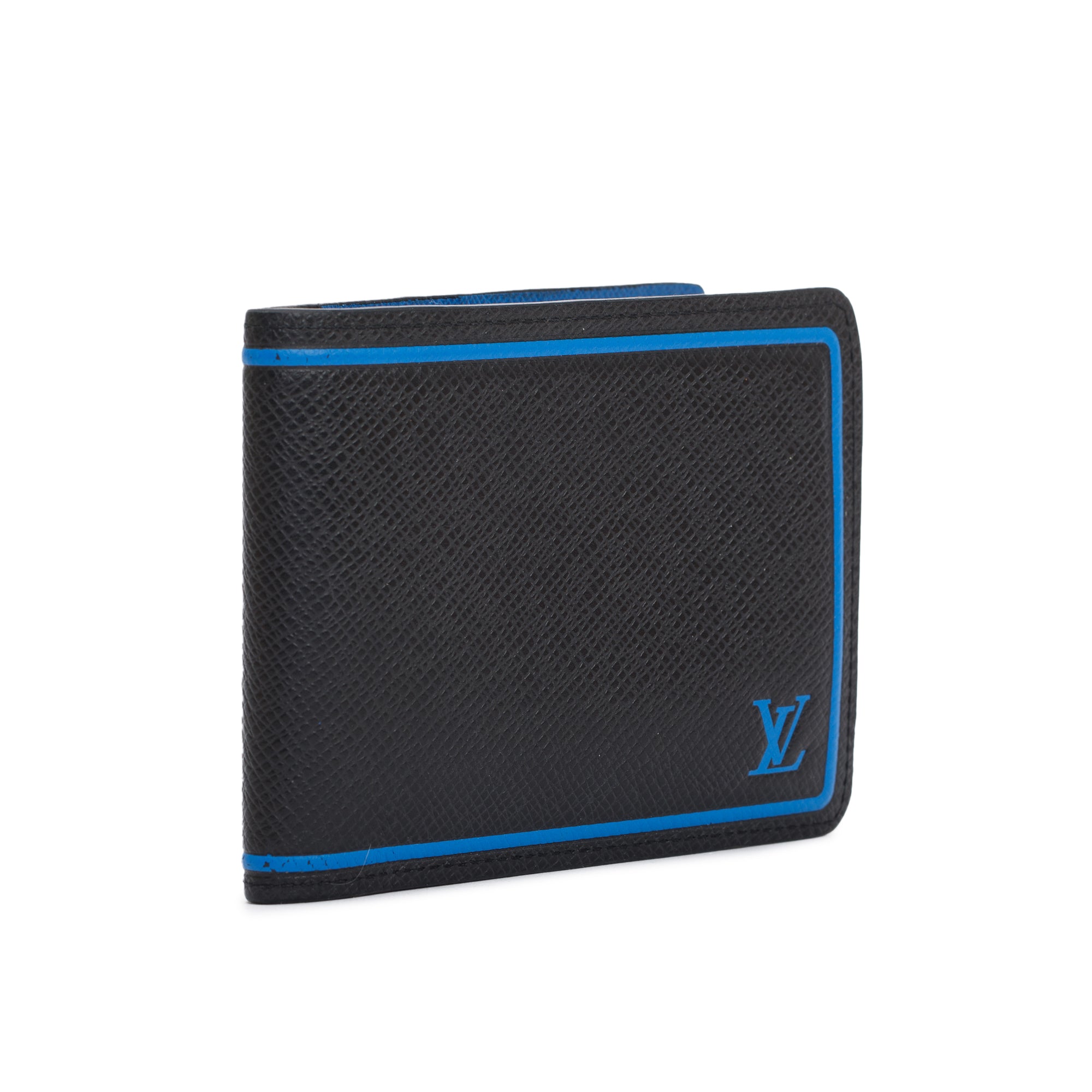 Louis Vuitton 2020 Black Taiga Leather Multiple Wallet