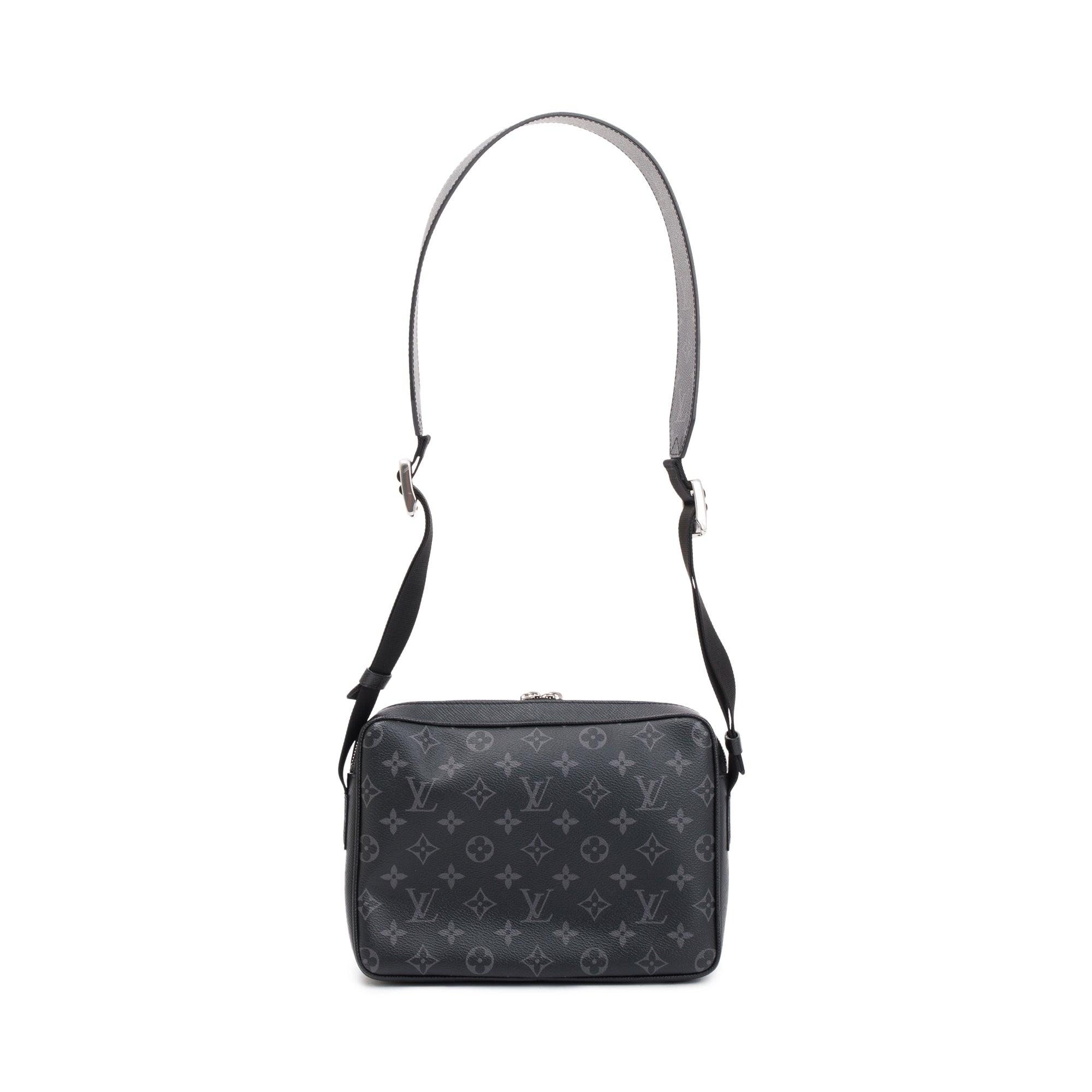 Louis Vuitton 2020 Black Taigarama Outdoor Messenger Bag