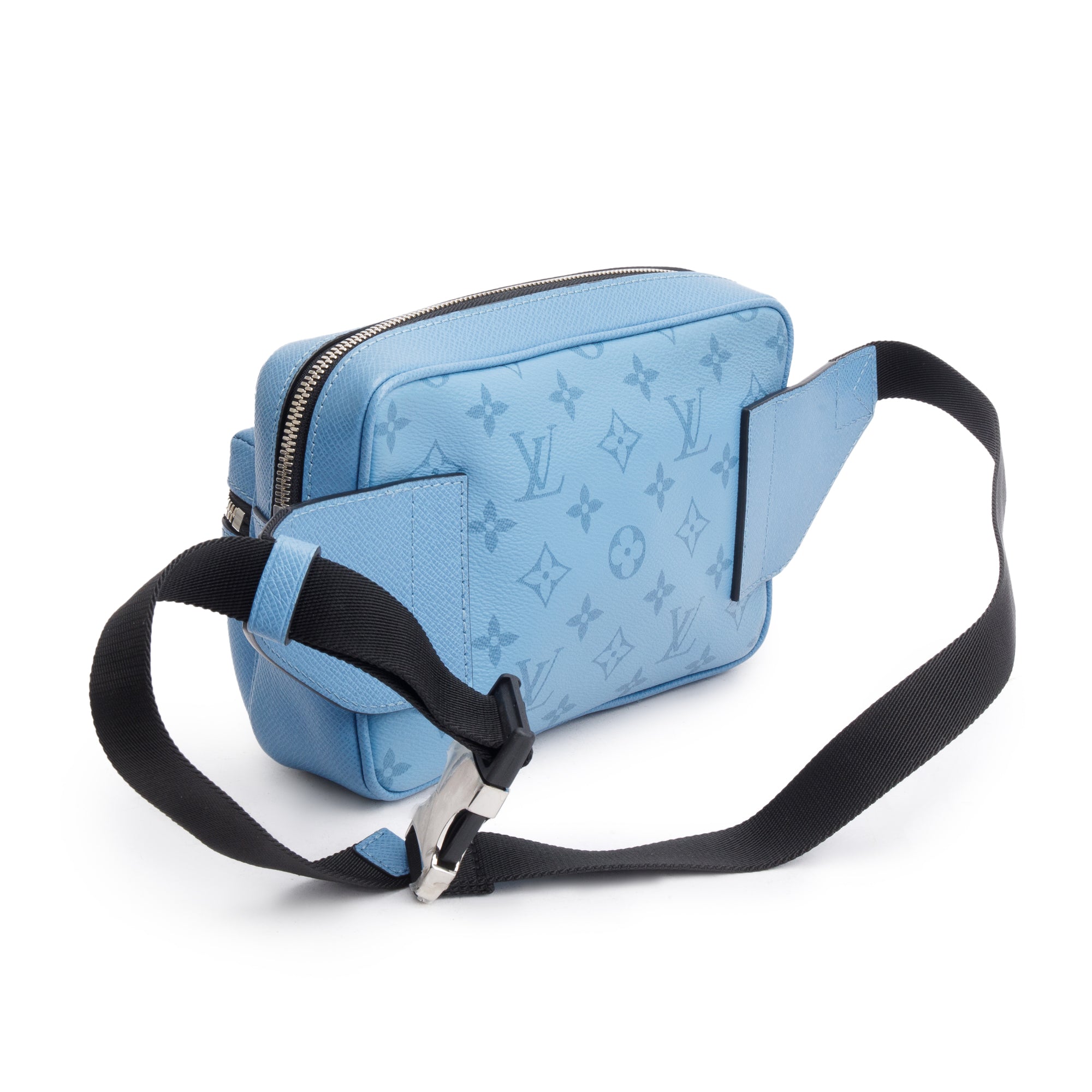 Louis Vuitton 2020 Blue Monogram Taigarama Outdoor Bumbag
