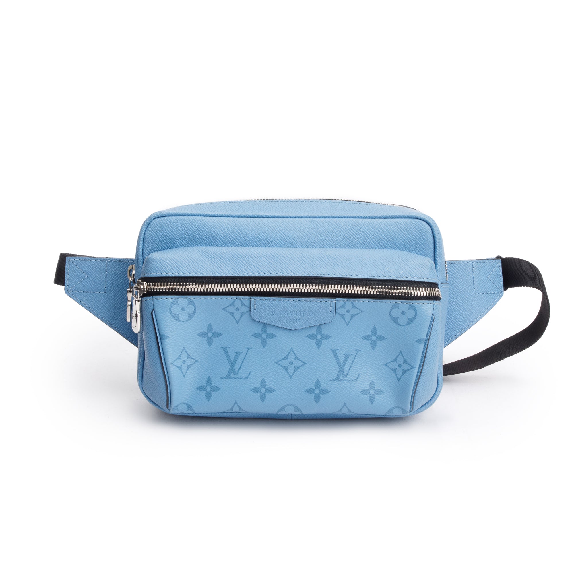 Louis Vuitton 2020 Blue Monogram Taigarama Outdoor Bumbag