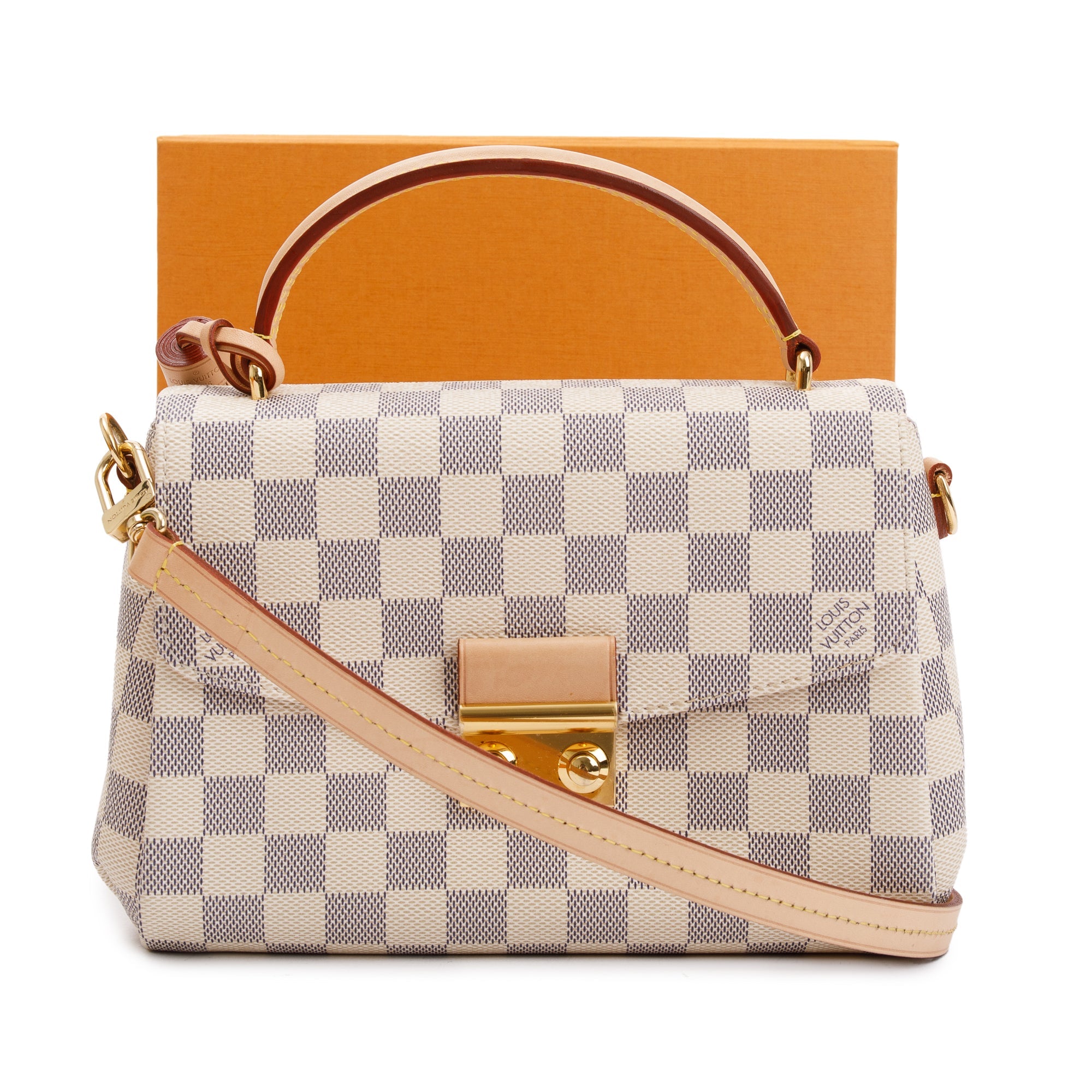 Louis Vuitton 2020 Damier Azur Croisette w/ Box & Receipt