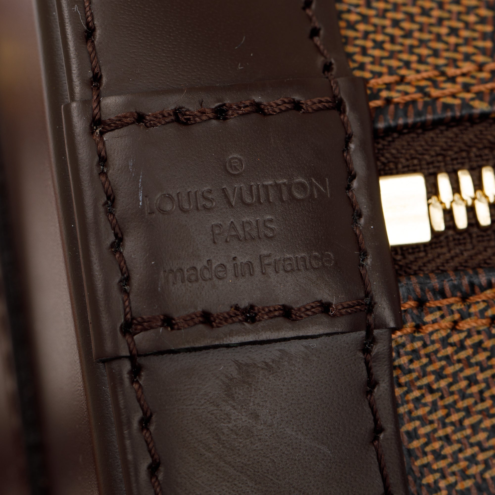 Louis Vuitton 2020 Damier Ebene Alma BB w/ Box