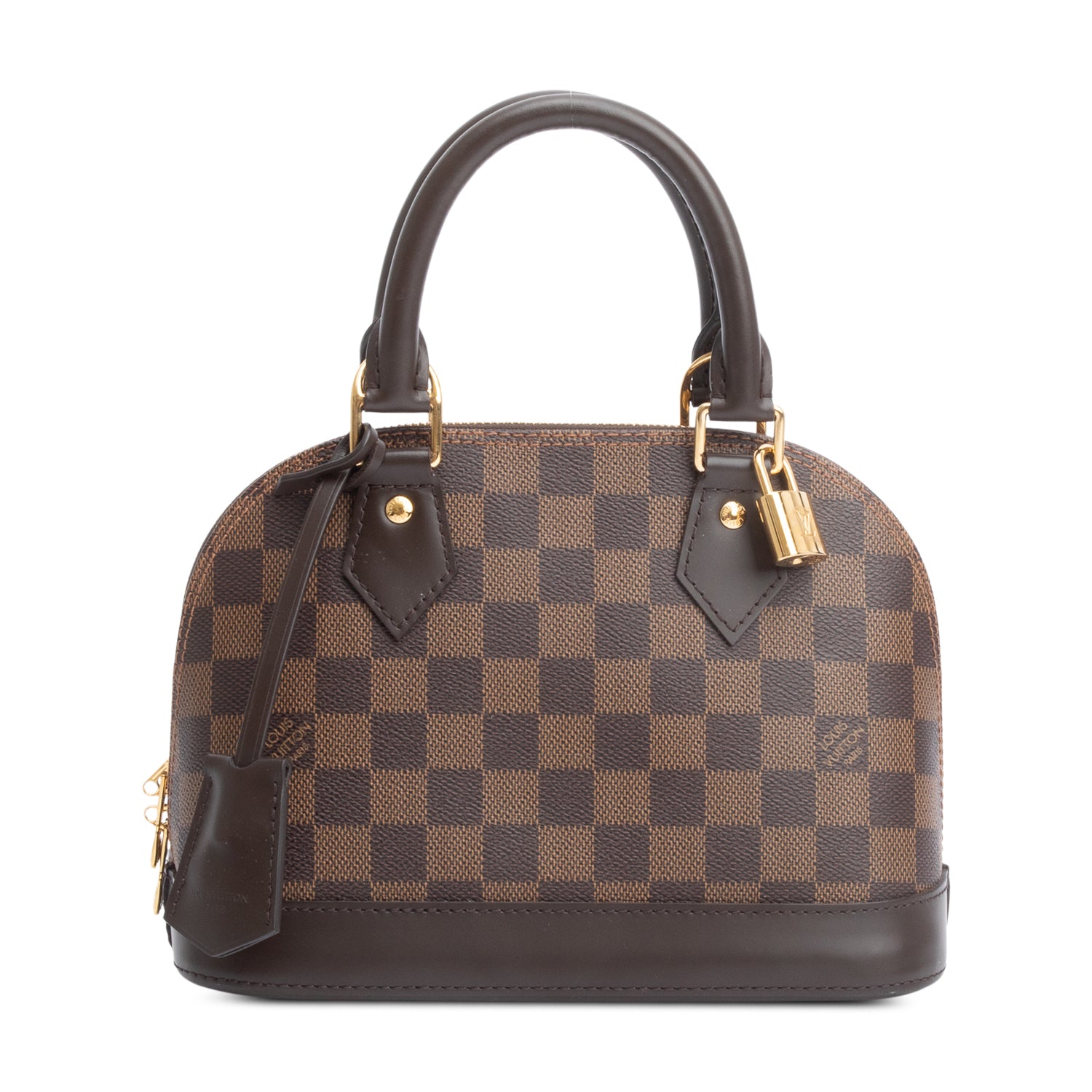 Louis Vuitton 2020 Damier Ebene Alma BB w/ Strap