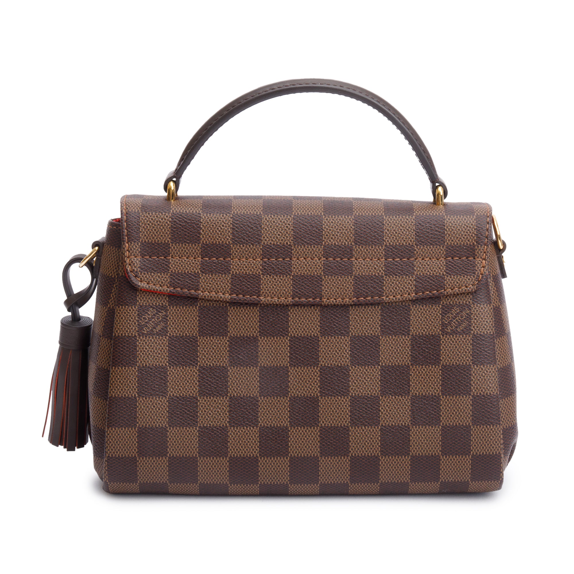 Louis Vuitton 2020 Damier Ebene Croisette w/ Box
