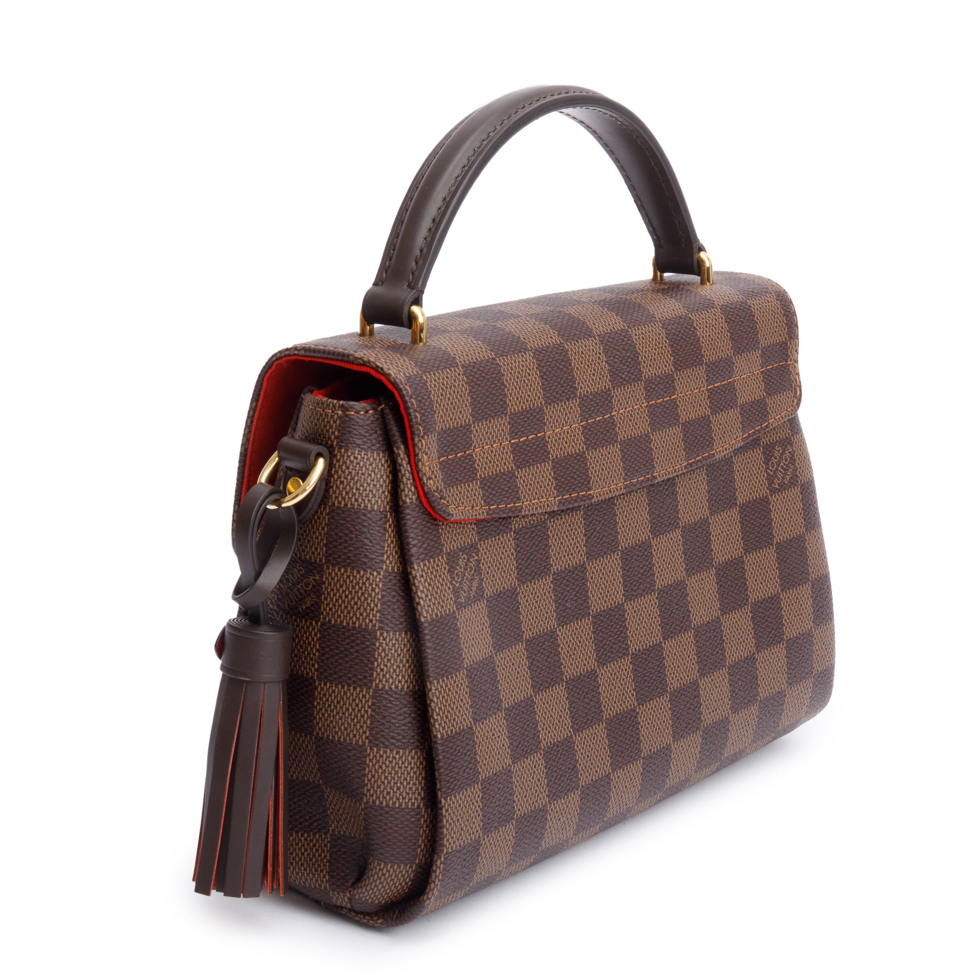 Louis Vuitton 2020 Damier Ebene Croisette w/ Box