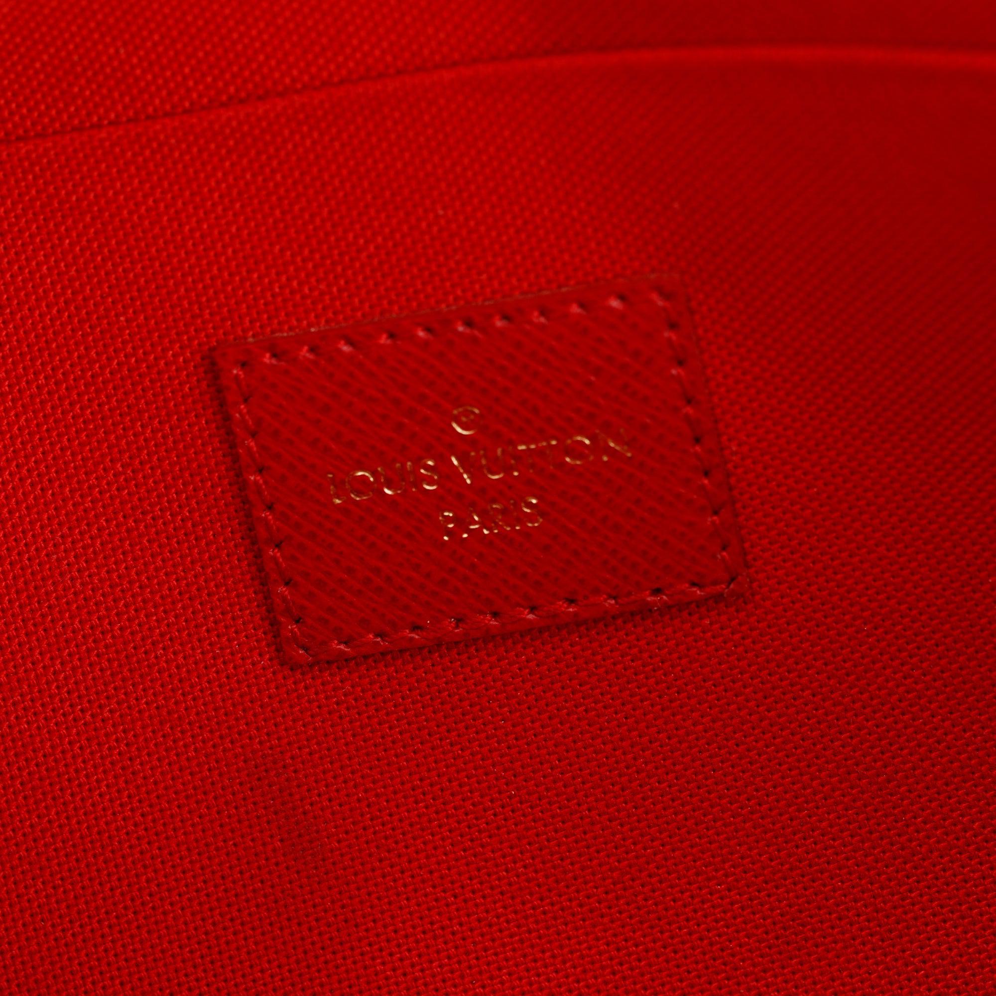 Louis Vuitton 2020 Damier Ebene Felicie Pochette Bag w/ Box