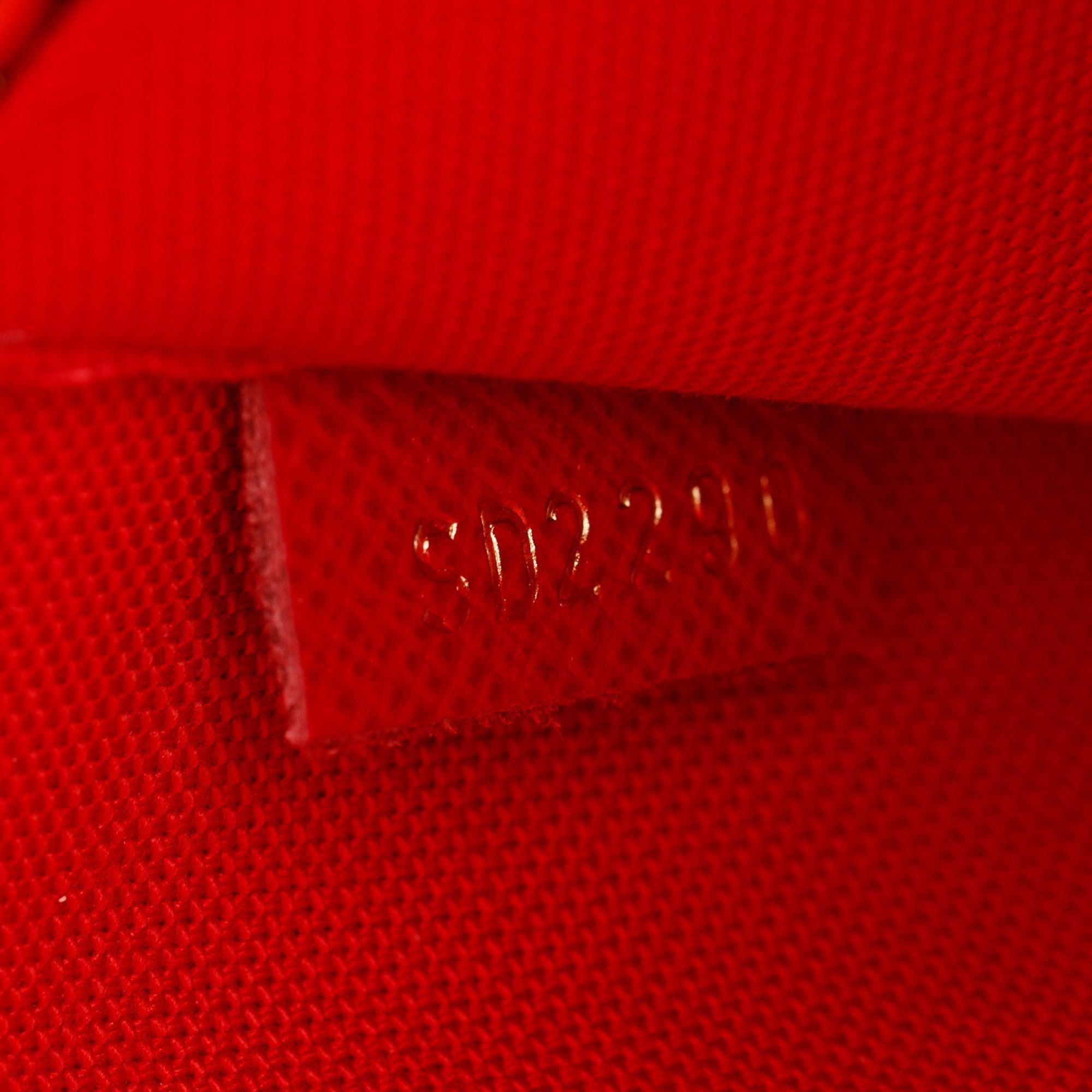 Louis Vuitton 2020 Damier Ebene Felicie Pochette Bag w/ Box