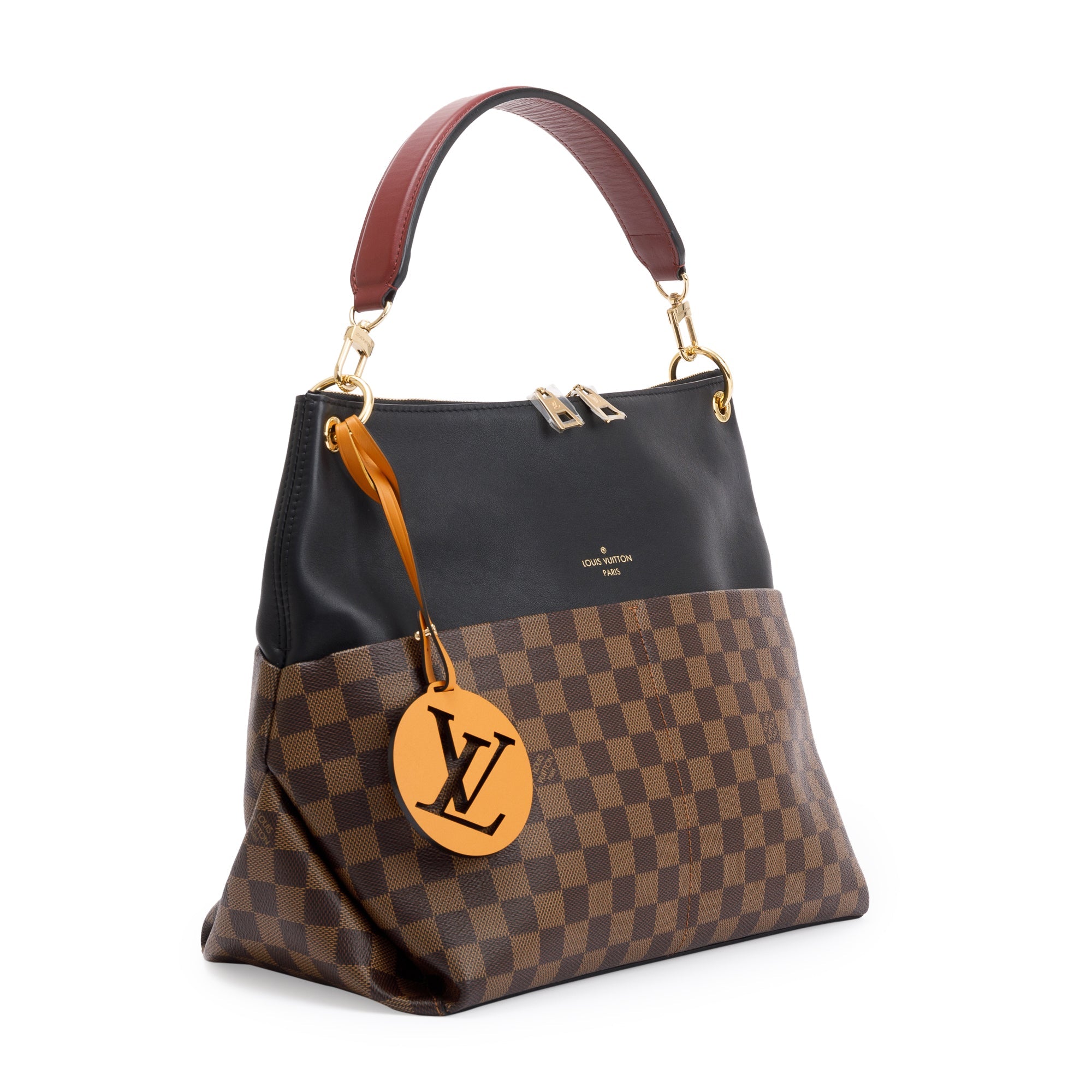 Louis Vuitton 2020 Damier Ebene Maida Hobo w/ Strap