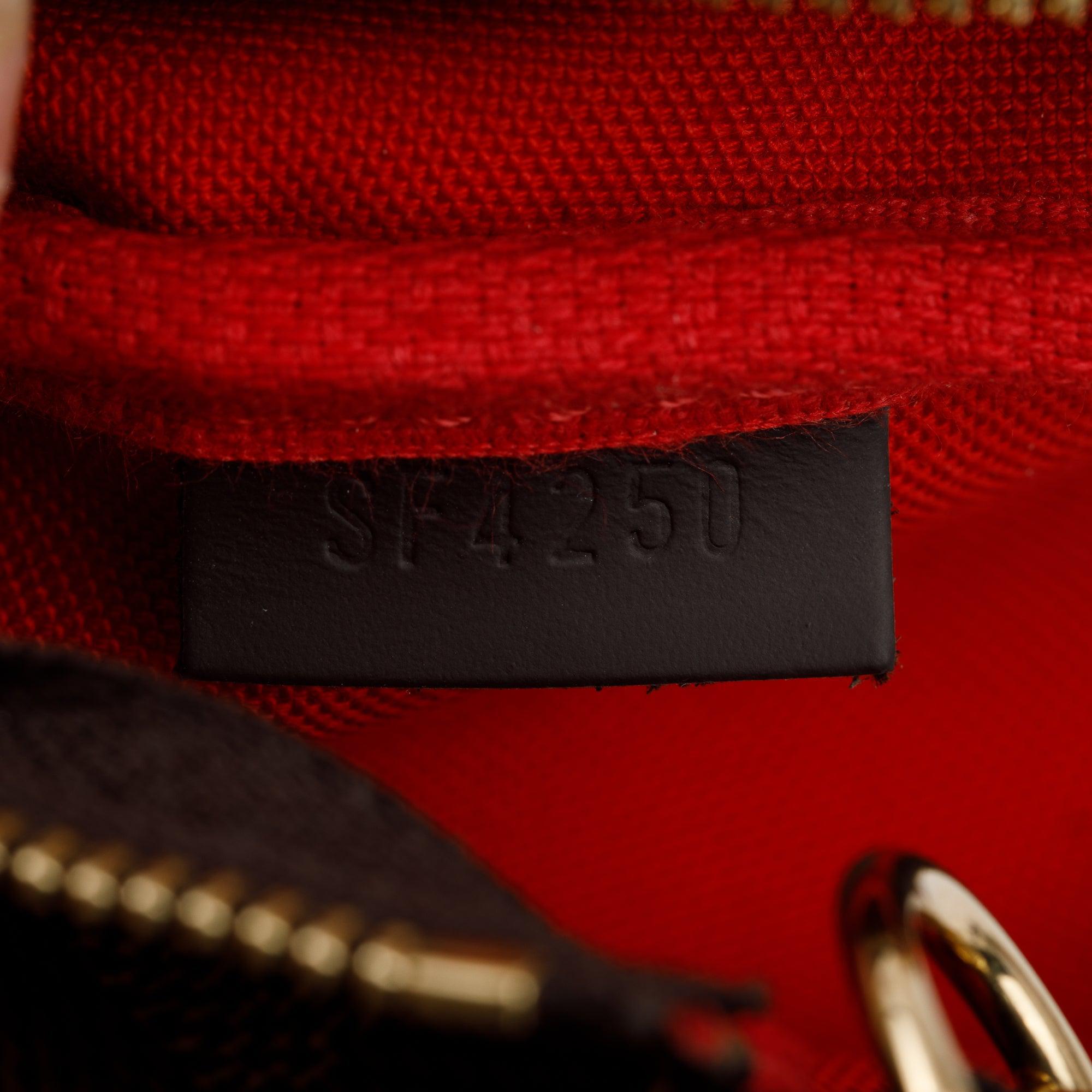 Louis Vuitton 2020 Damier Ebene Mini Pochette Accessories w/ Box