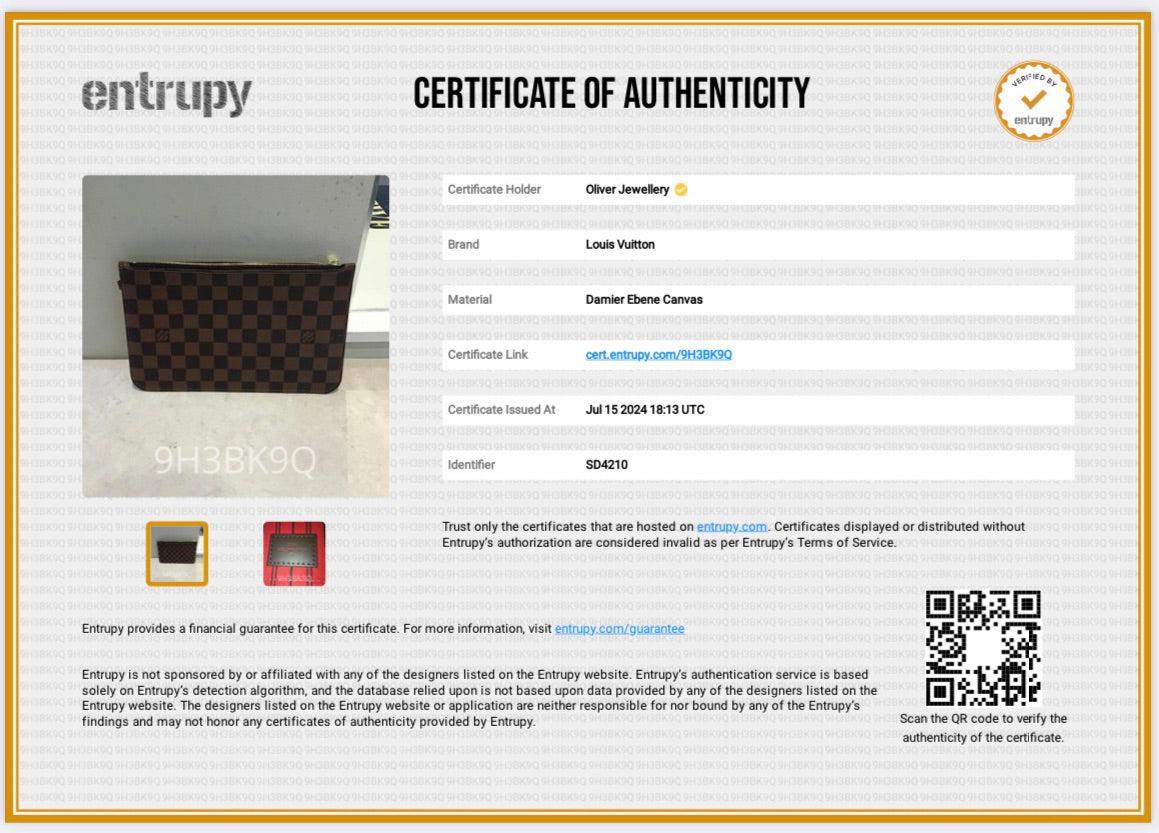 Louis Vuitton 2020 Damier Ebene Neverfull GM w/ Pouch